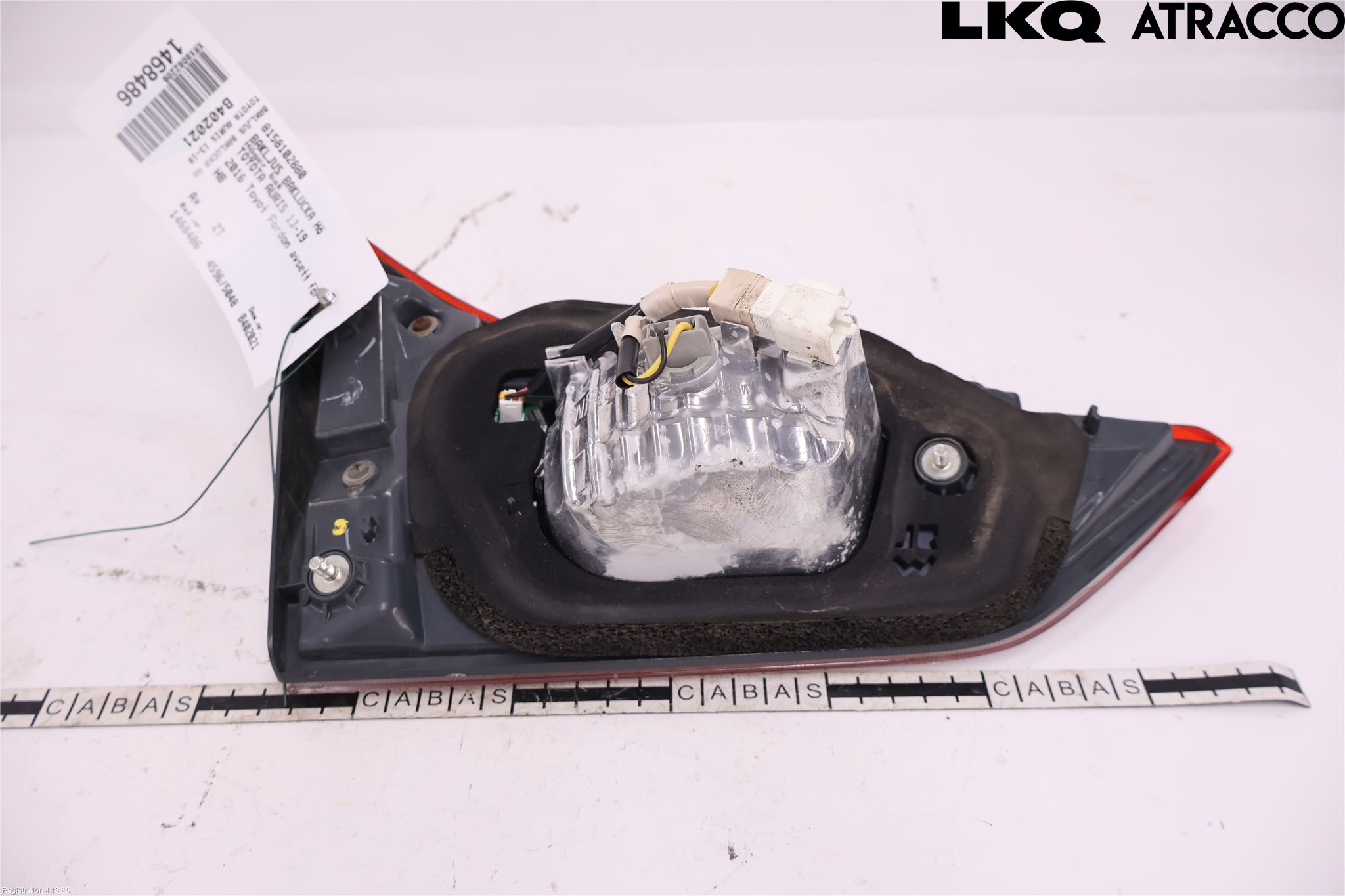 Toyota AURIS 13-19 Baklykt Høyre  På Luke(Indre)