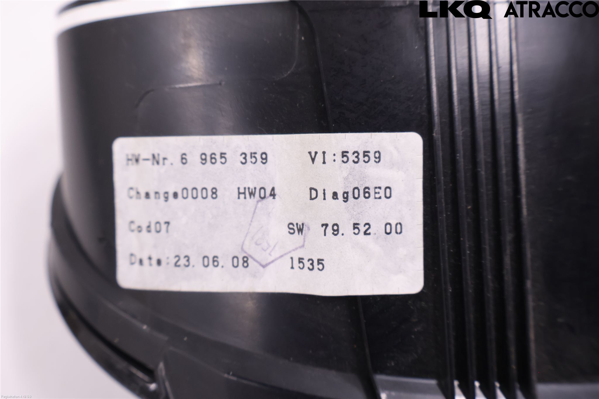 BMW 5 E60/61 Sed/Tou 02-10 Instr Kombinert