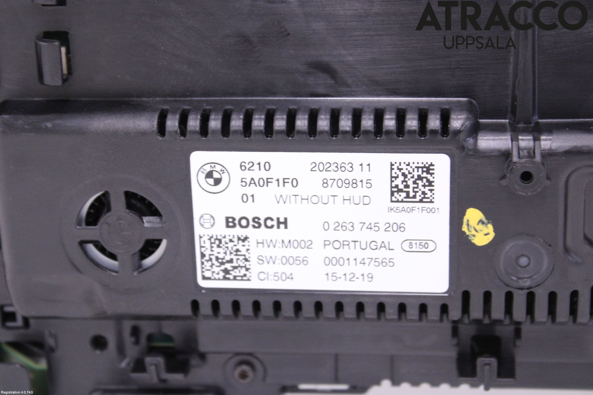 BMW X3 G01 18- Instr Speedometer