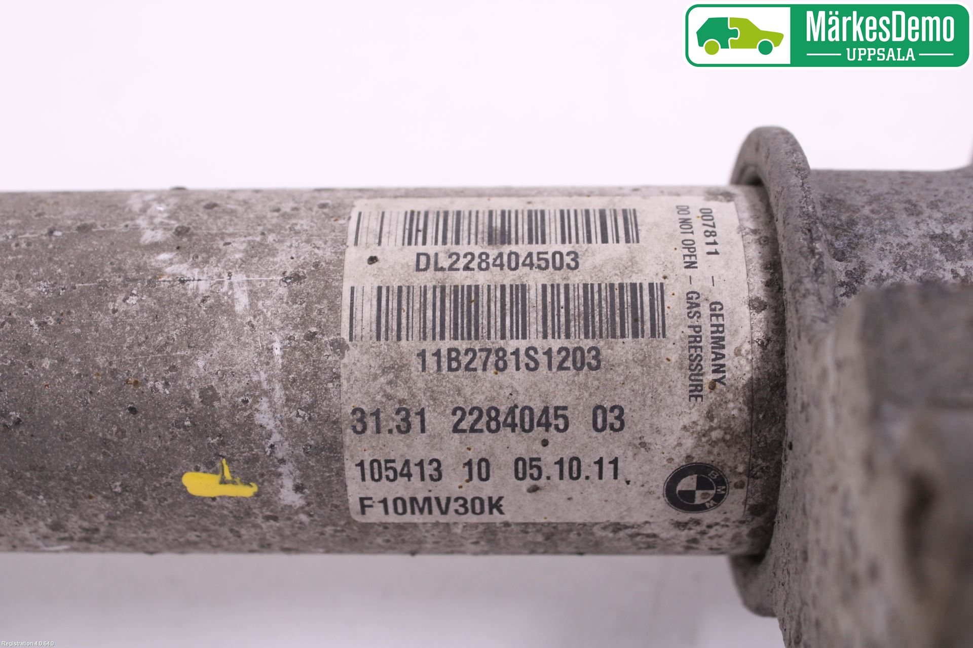 BMW 5 F10/F11/F18 09-17 Fjærbein Foran Venstre