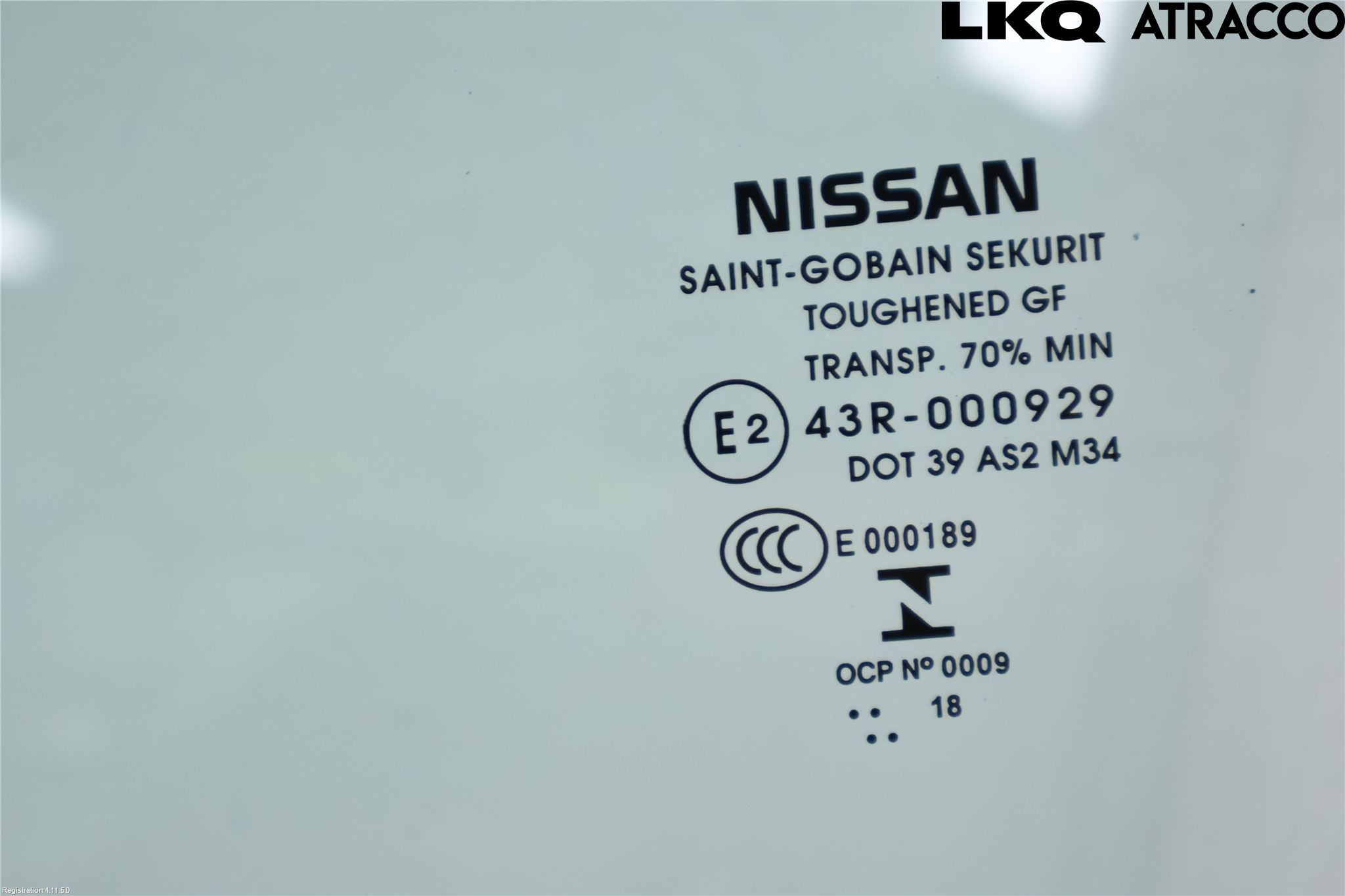 Nissan QASHQAI 17-21 Dørrute Foran Venstre 4 Dørs