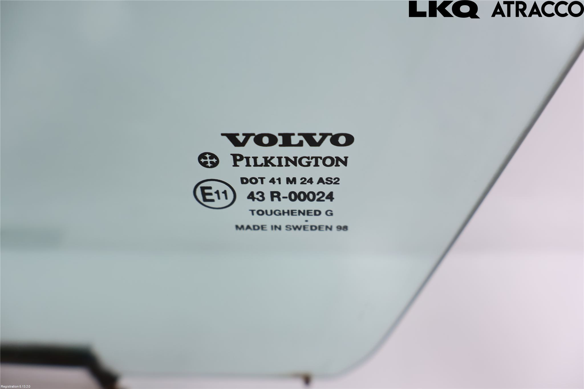 Volvo S70/V70/XC  97-00 Dørrute Foran Venstre 4 Dørs