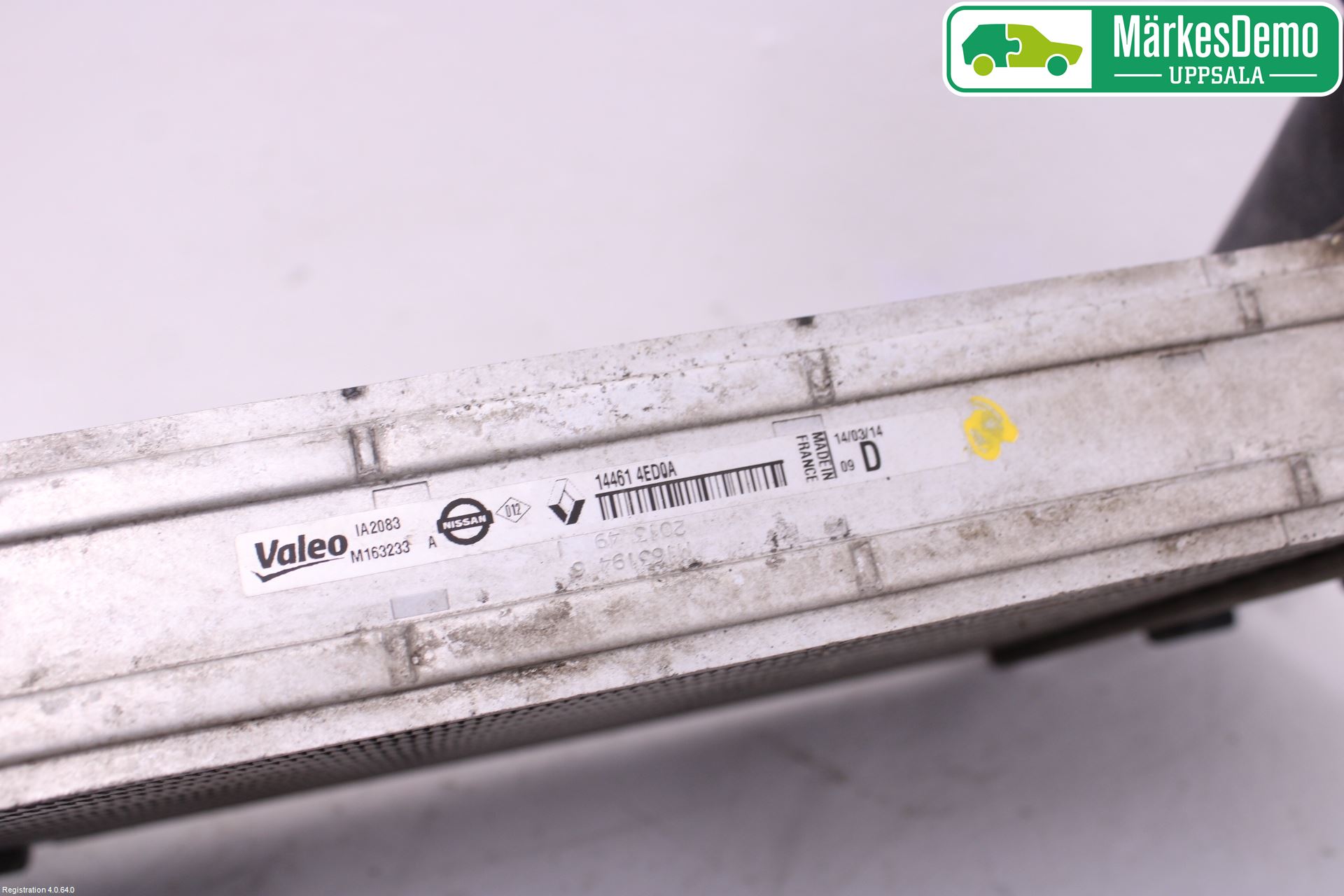 Nissan QASHQAI 14-17 Intercooler Radiator