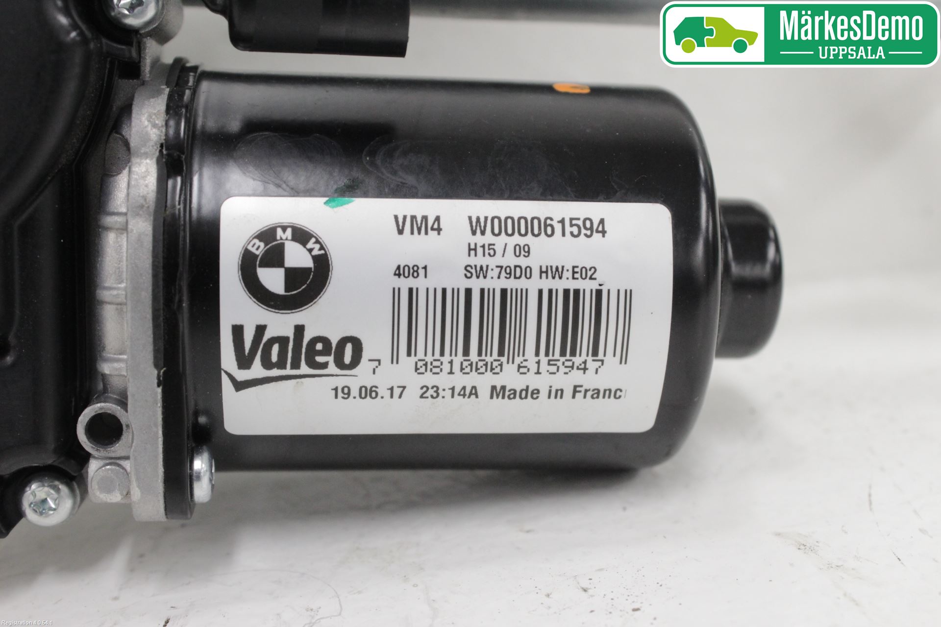 BMW 5 G30/G31/F90 17-23 Viskermotor Frontrute