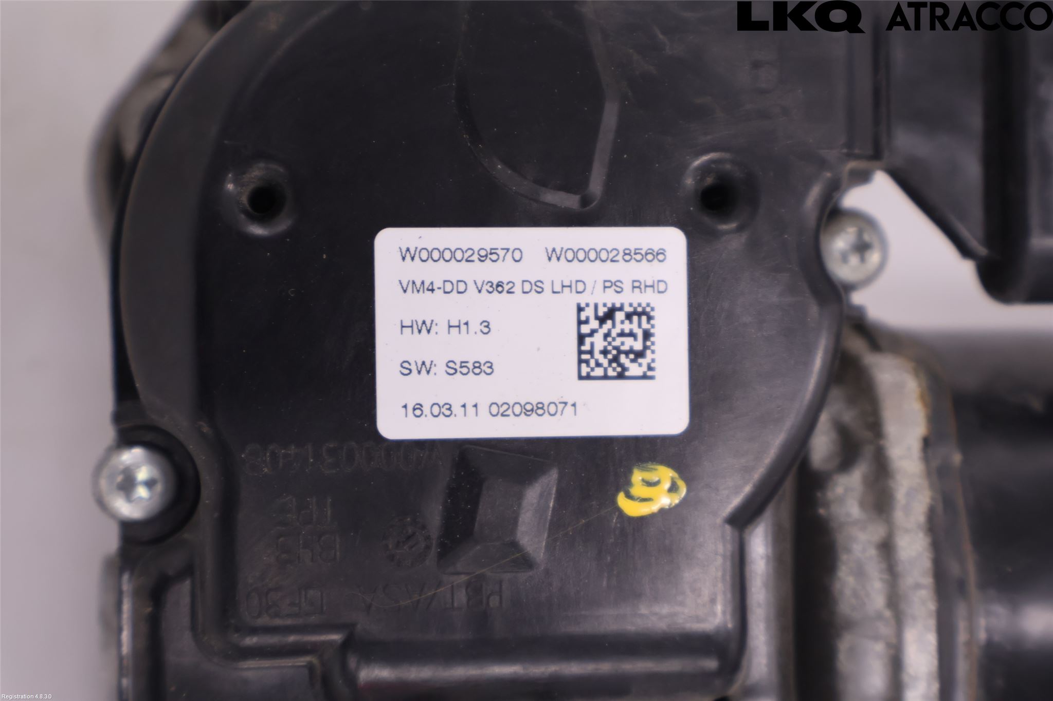 Ford TRANSIT/TOURNEO CUSTOM 13-24 Viskermotor Frontrute