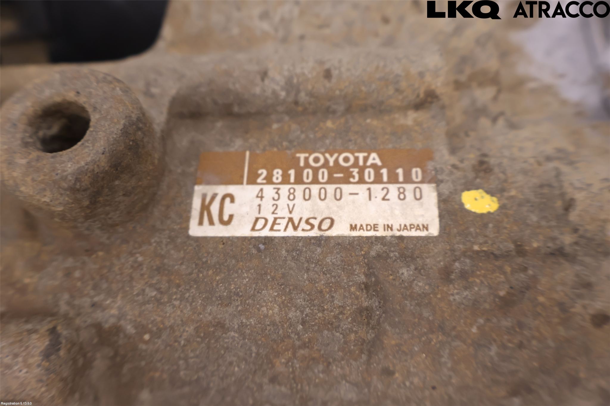 Toyota HILUX 16- Startmotor Diesel