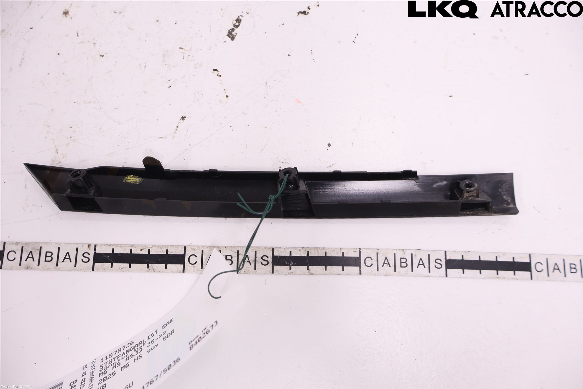 MG HS AS33 25->> Støtfanger Bak List