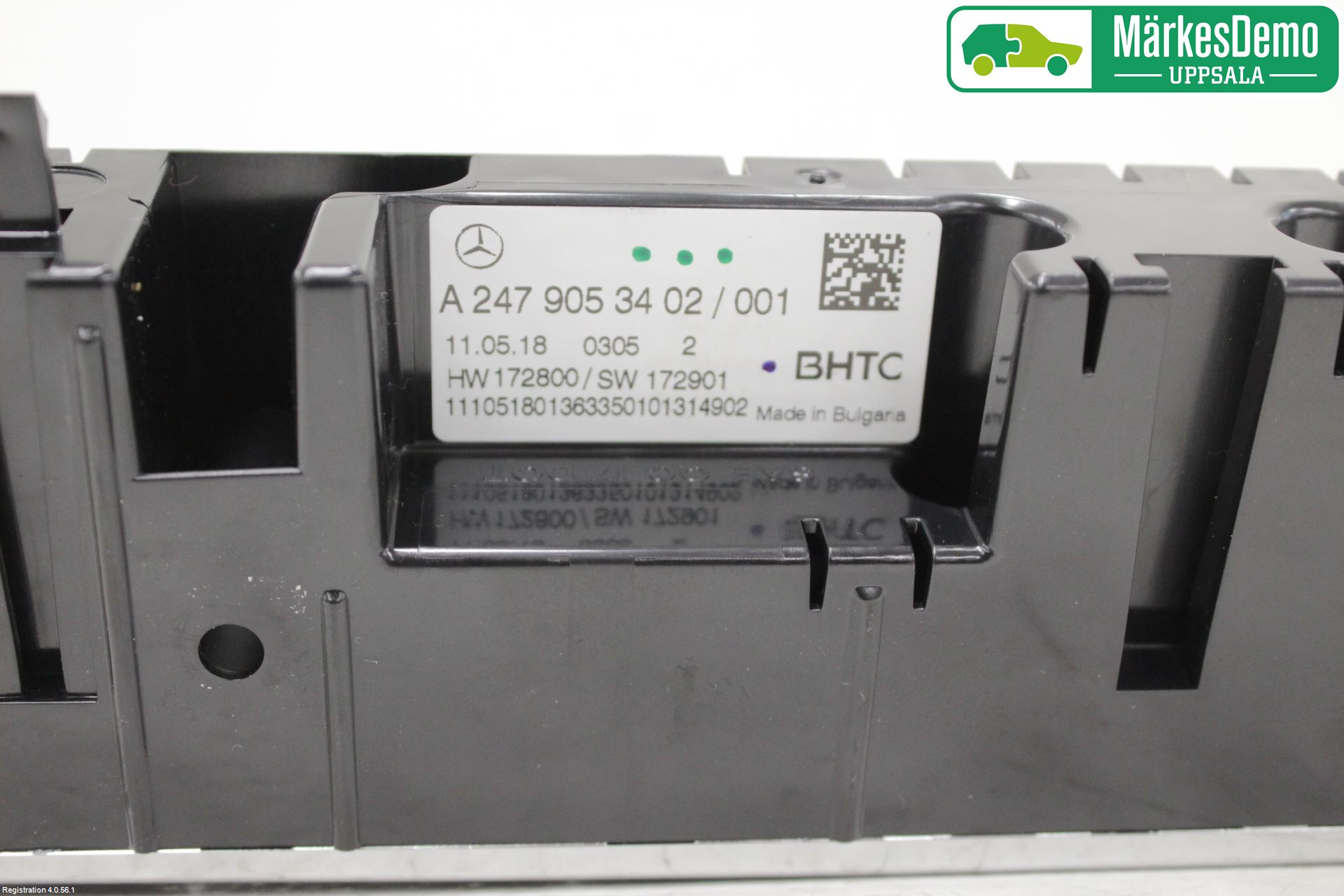 Mercedes-Benz MB A-KLASS (W177) 18- Varme Ac Betjening-Display