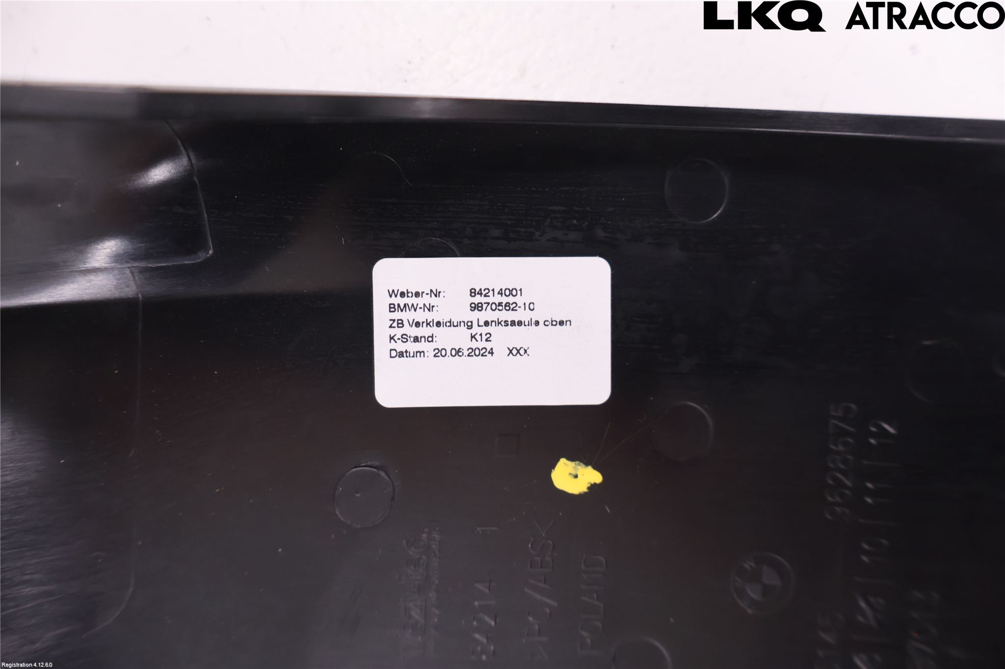 BMW 5/i5 G60/G61 24- Rattdeksel - Deksler