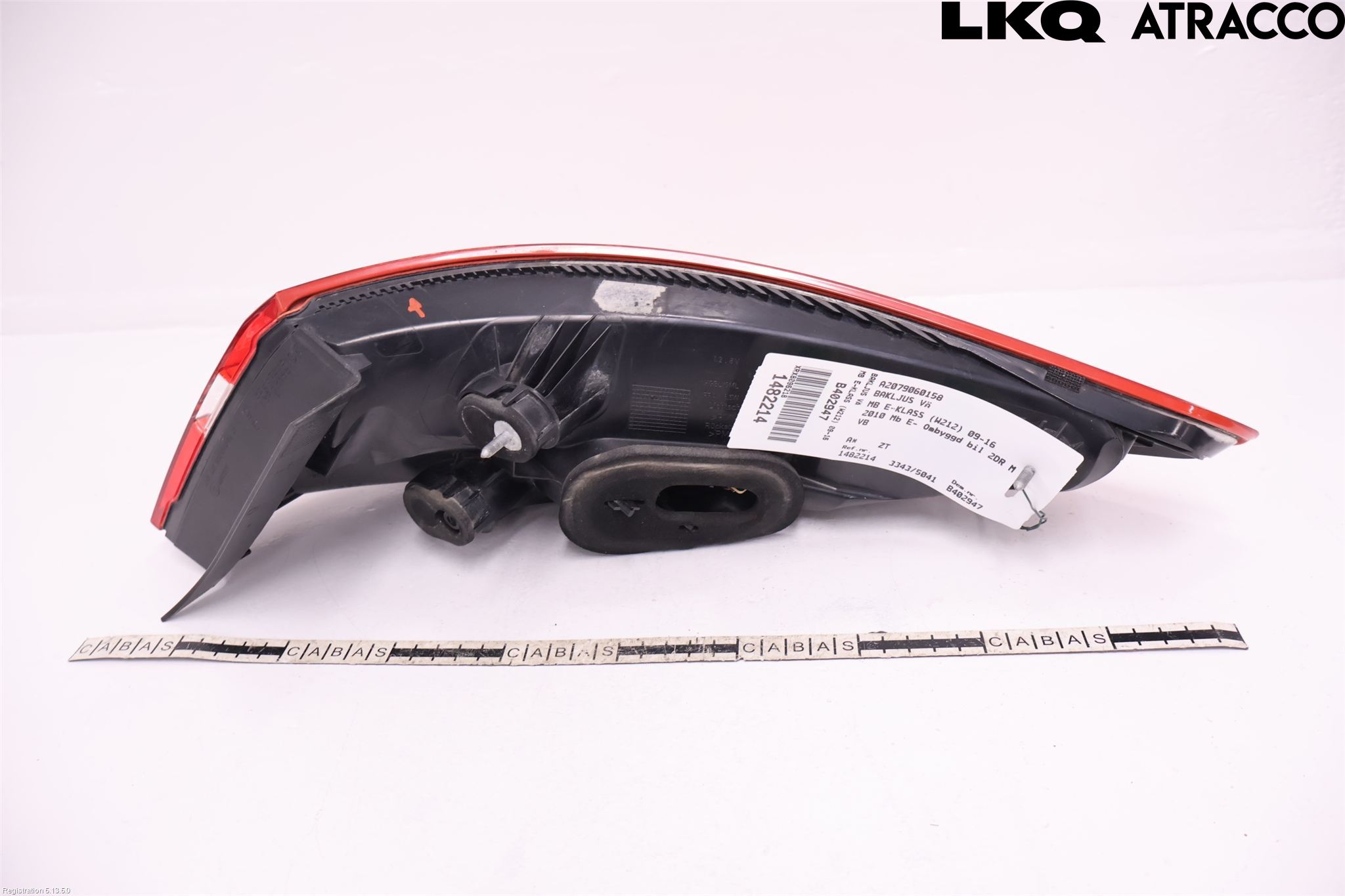Mercedes-Benz MB E-KLASS (W212) 09-16 Baklykt Venstre
