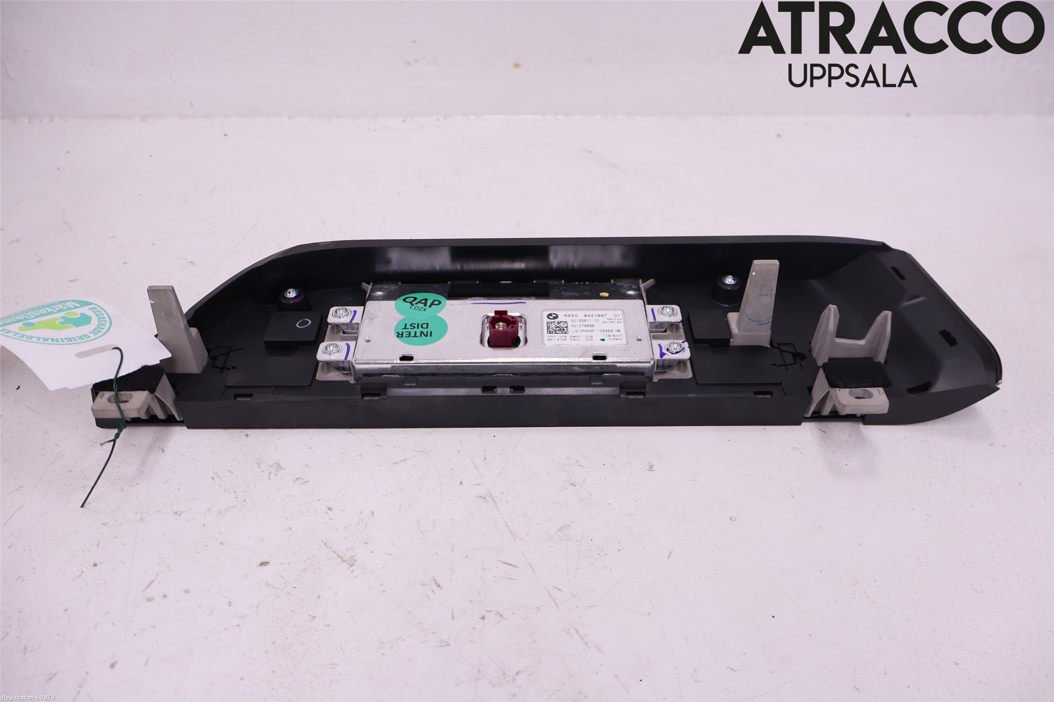 BMW 3 G20/G21/G80/G81 19- Instr Skjerm Dvd-Gps-Ac-Tlf