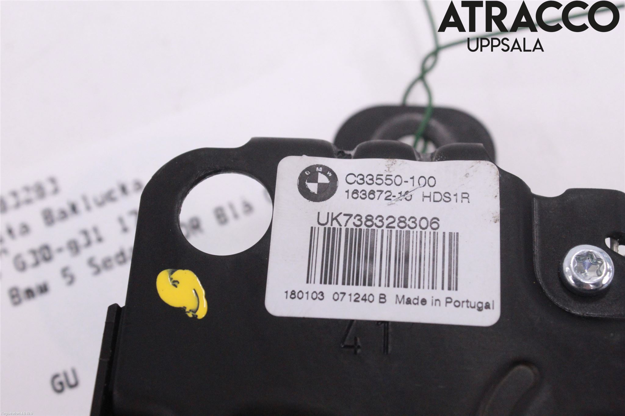 BMW 5 G30/G31/F90 17-23 Bakluke-Lokk Låsekasse