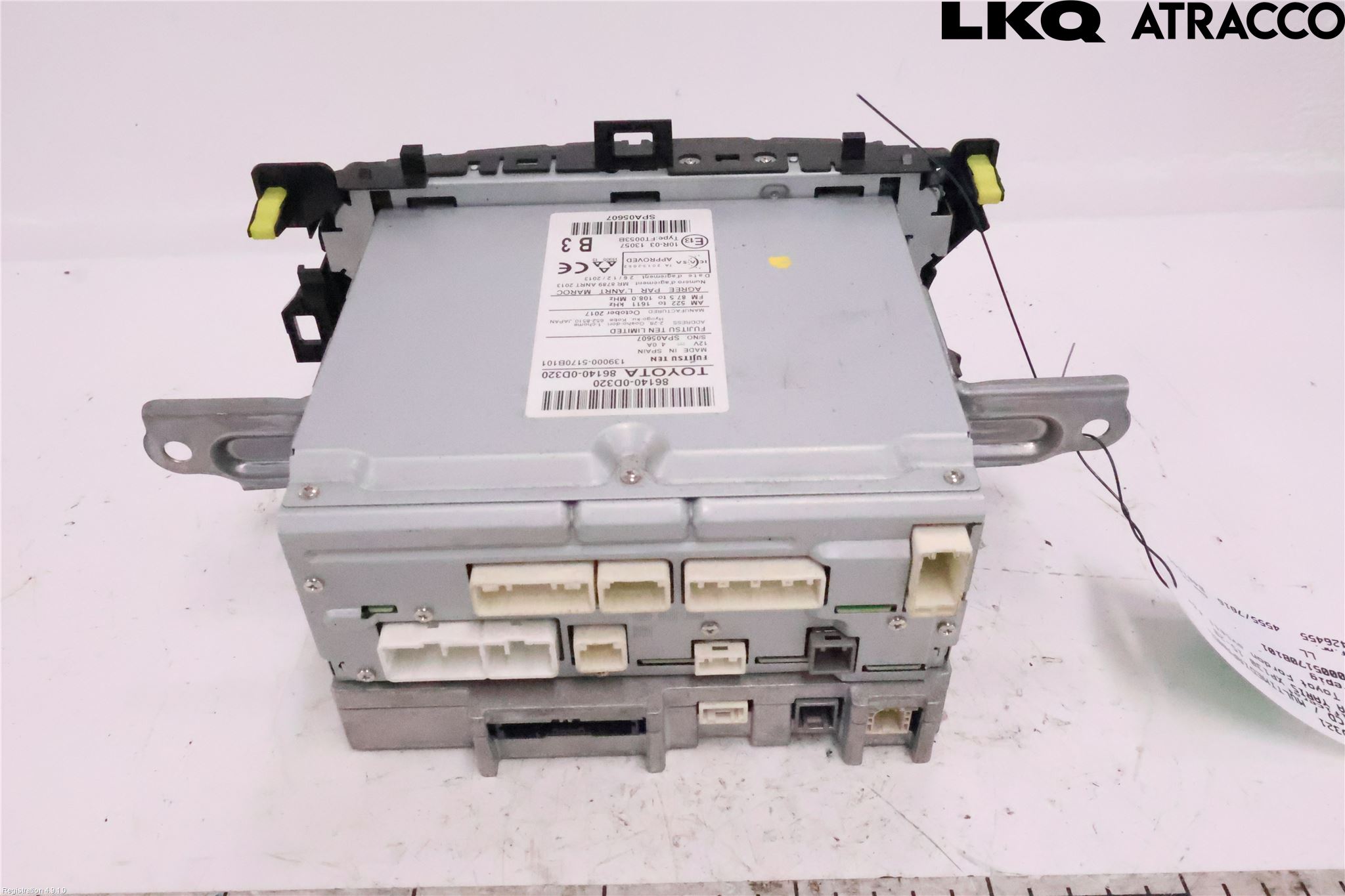 Toyota YARIS XP130 15-20 Stereo Radio Med Cd