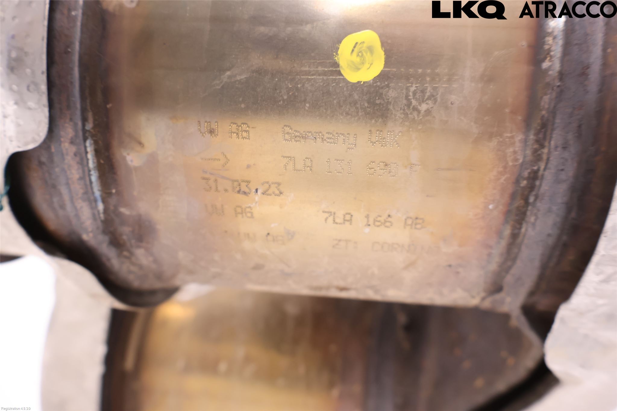 Volkswagen VW TRANSP/CARAVELLE (T6) 16-22 Eksos Partikketfilter