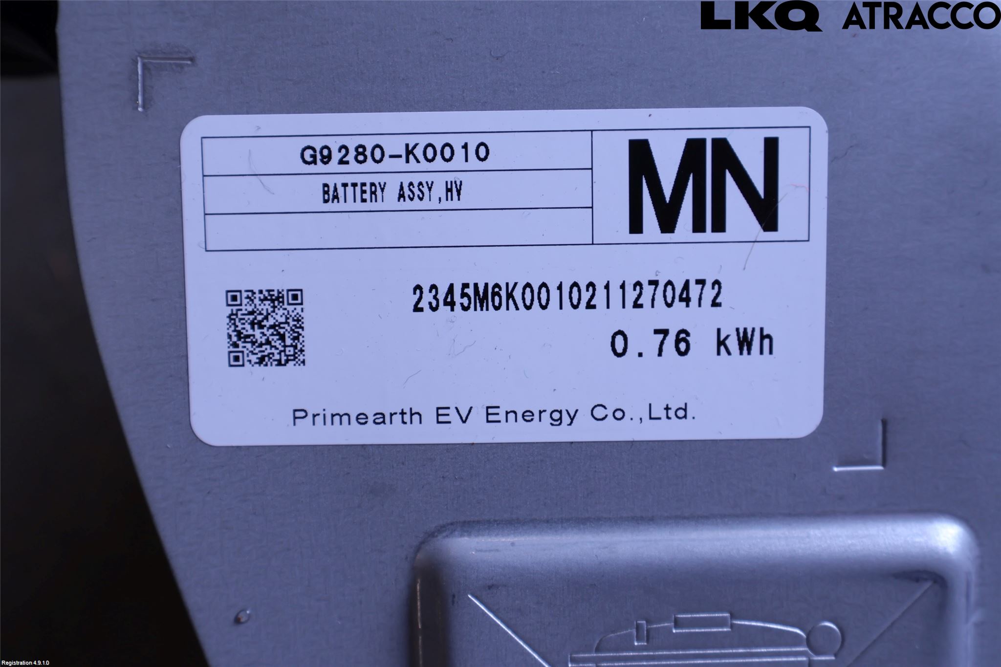 Toyota YARIS XP21 20- Hybrid Batteri