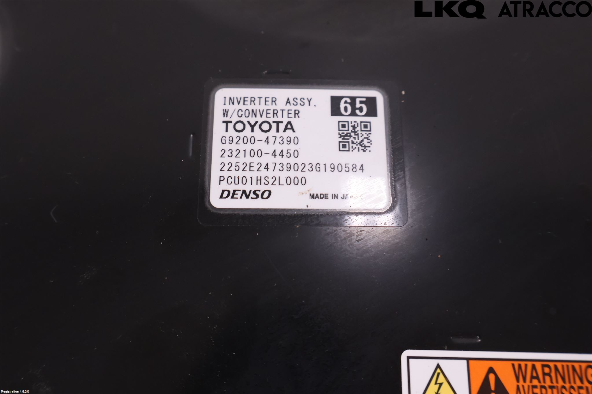 Toyota COROLLA 19- Inverter Hybrid