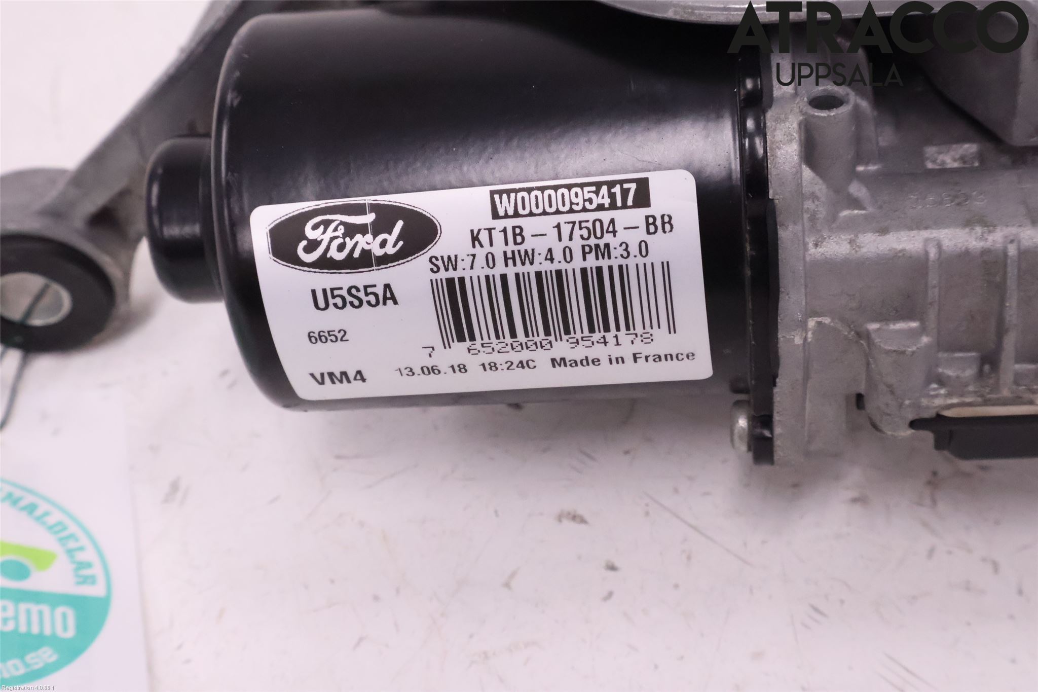 Ford TRANSIT/TOURNEO CONNECT 13-22 Viskermotor Frontrute
