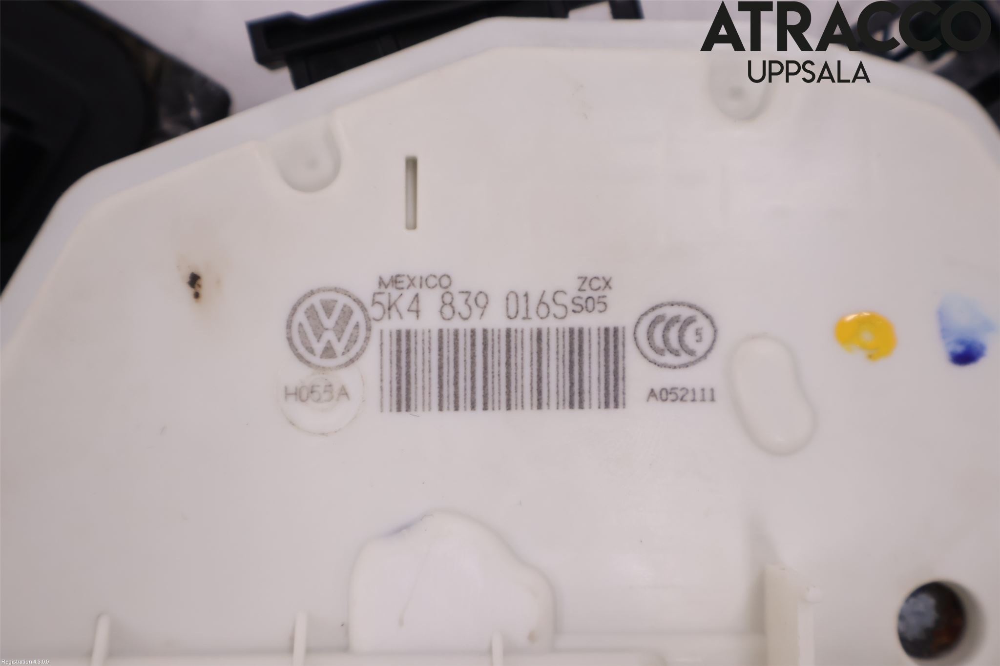 Volkswagen VW GOLF / E-GOLF VII 13-20 Dørlås - Låsekasse