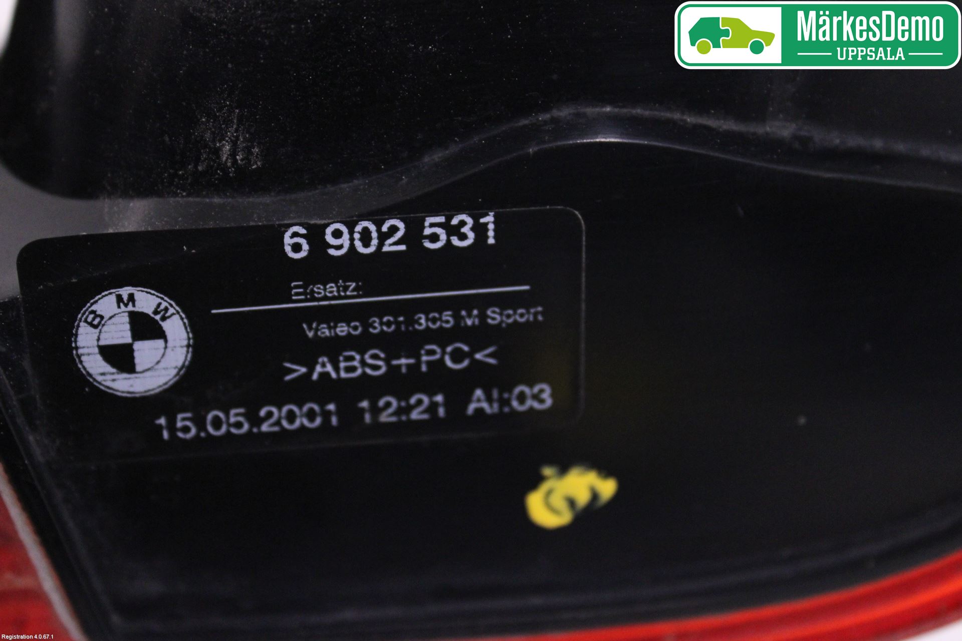 BMW 5 E39 95-04 Baklykt Venstre