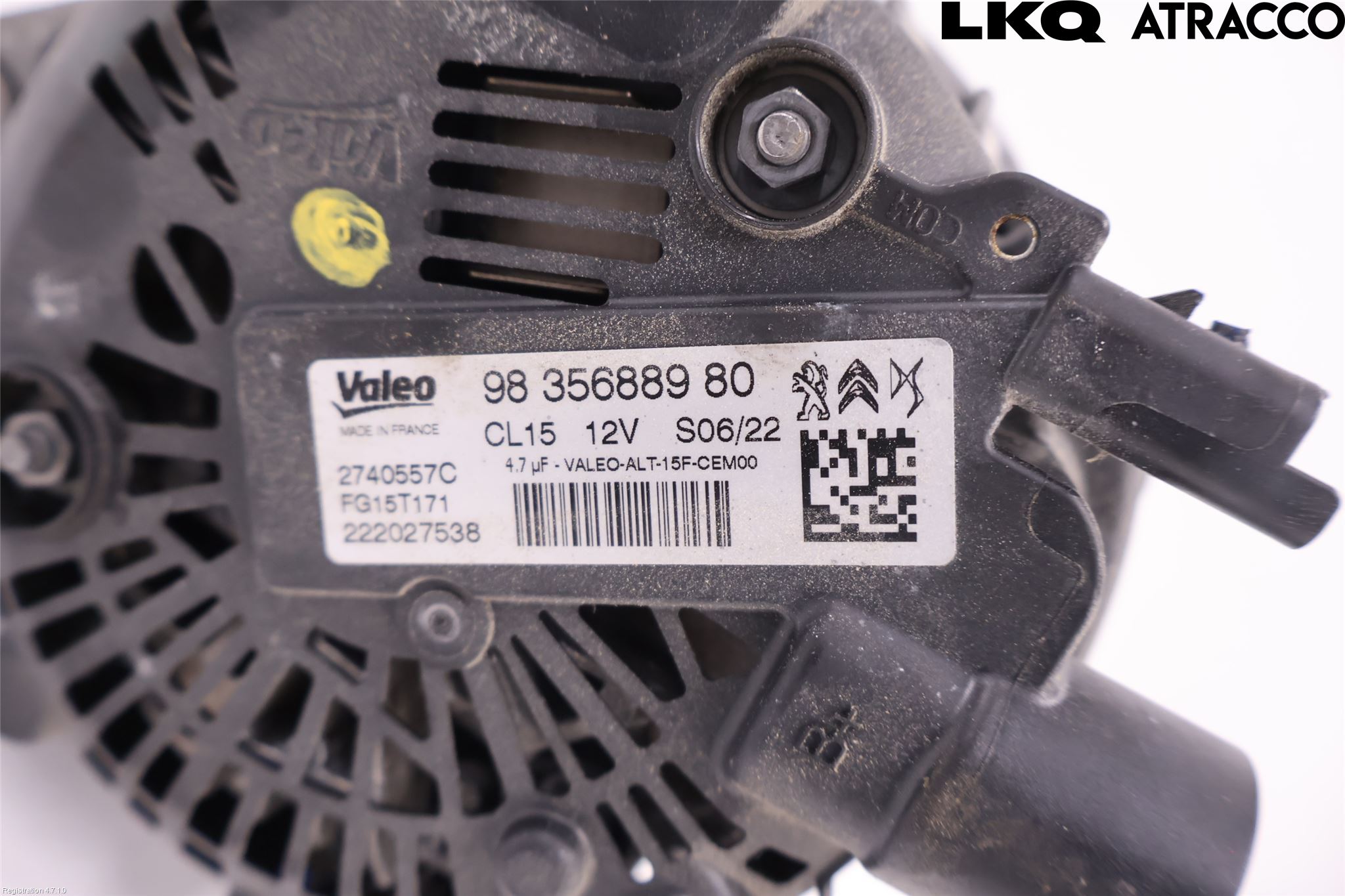 Peugeot 2008/E-2008 20- Dynamo