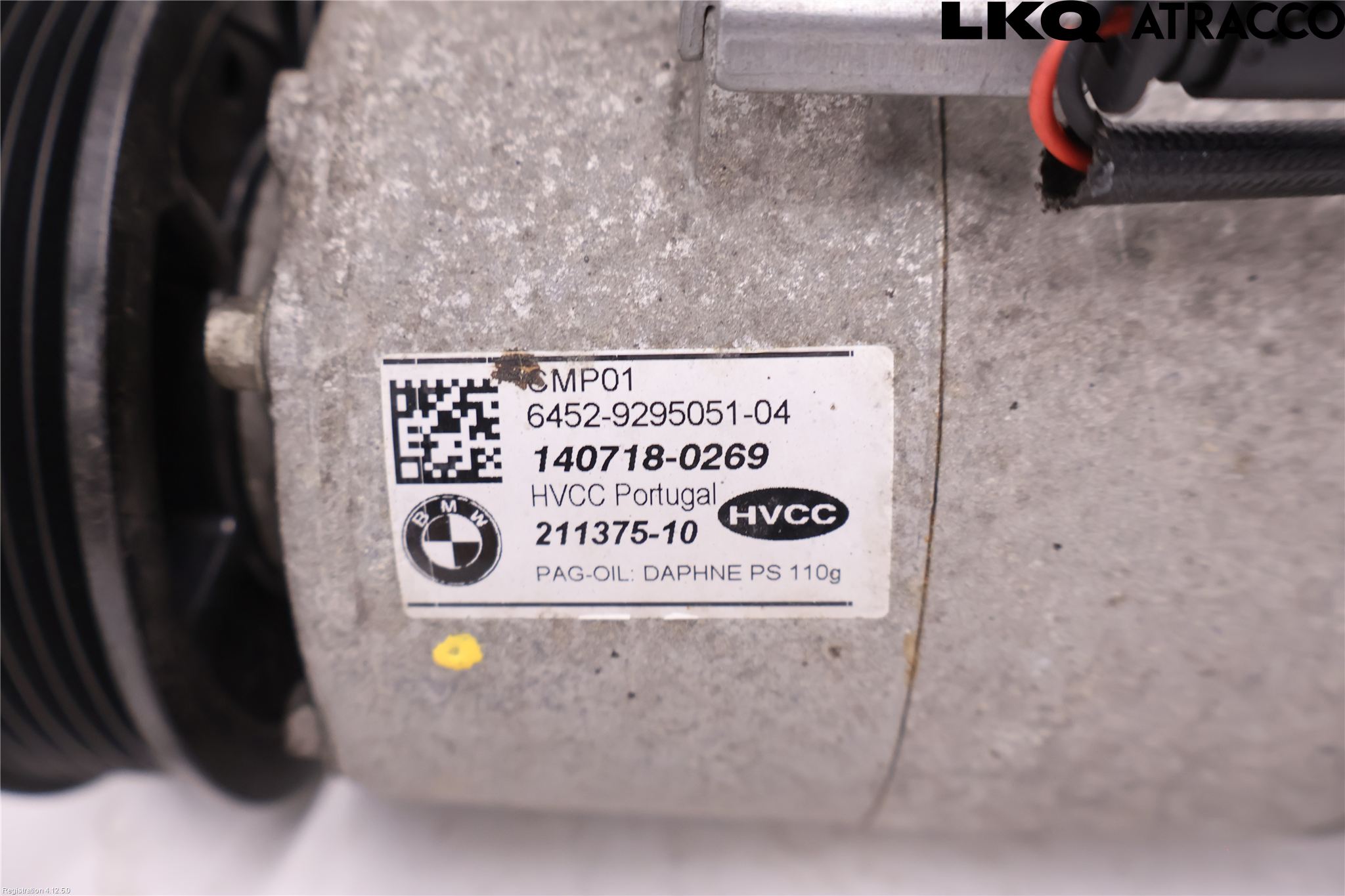 BMW X3 F25 10-17 Varme Ac Kompressor