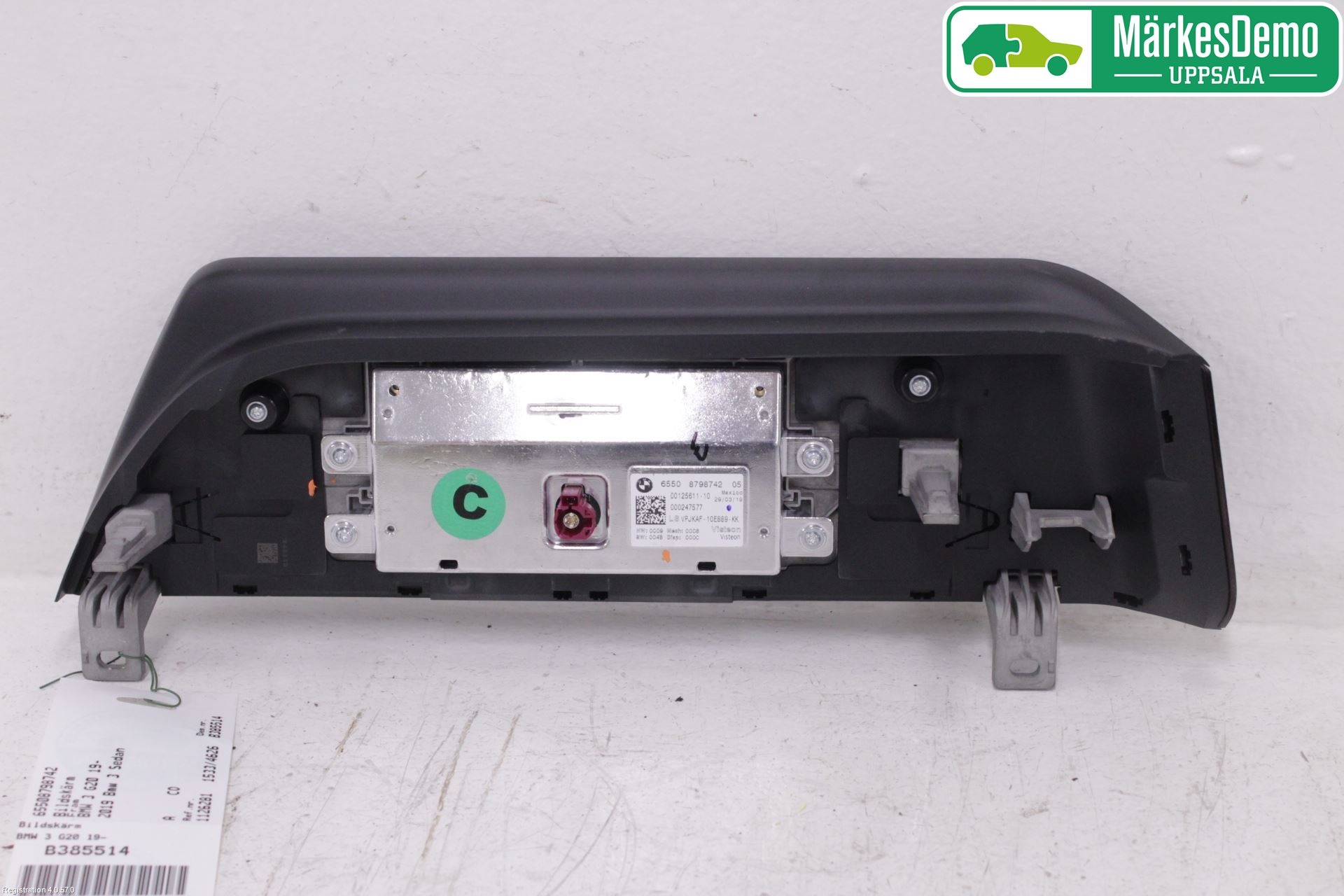 BMW 3 G20/G21/G80/G81 19- Instr Skjerm Dvd-Gps-Ac-Tlf