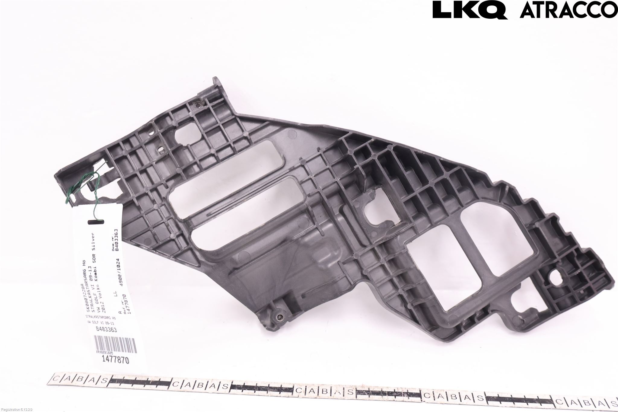 Volkswagen VW GOLF VI 09-13 Frontlykt Ramme H Lyktering