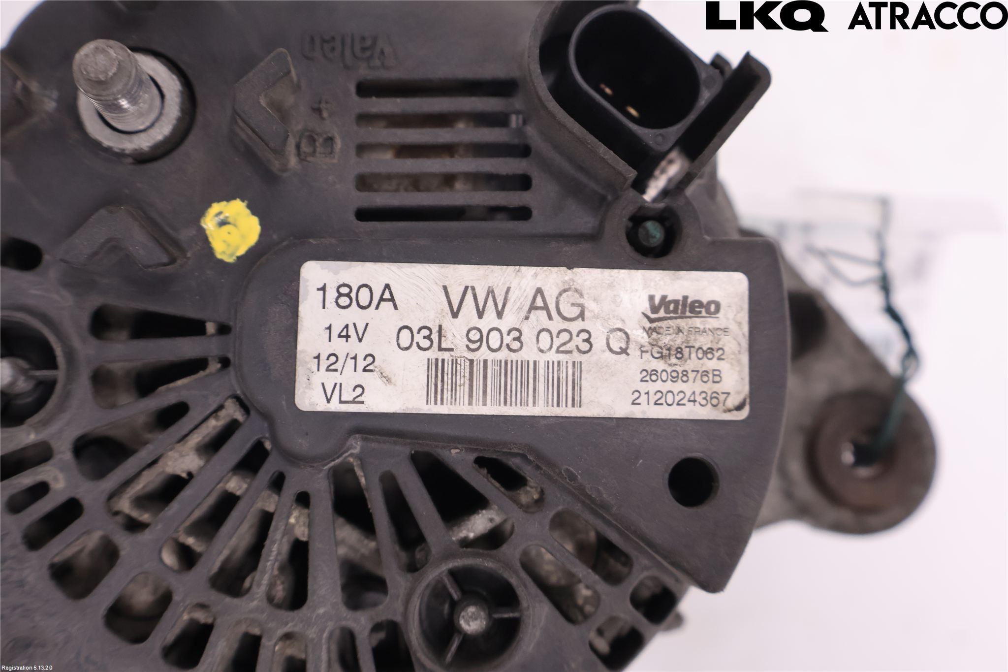Volkswagen VW TRANSP/CARAVELLE (T5) 04-15 Dynamo