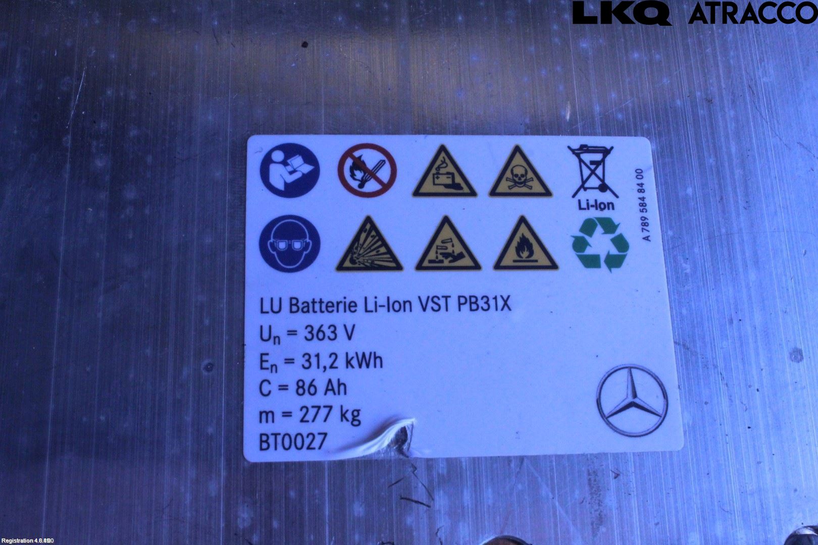Mercedes-Benz MB GLE-KLASS (W167/V167/C167) 19- Hybrid Batteri