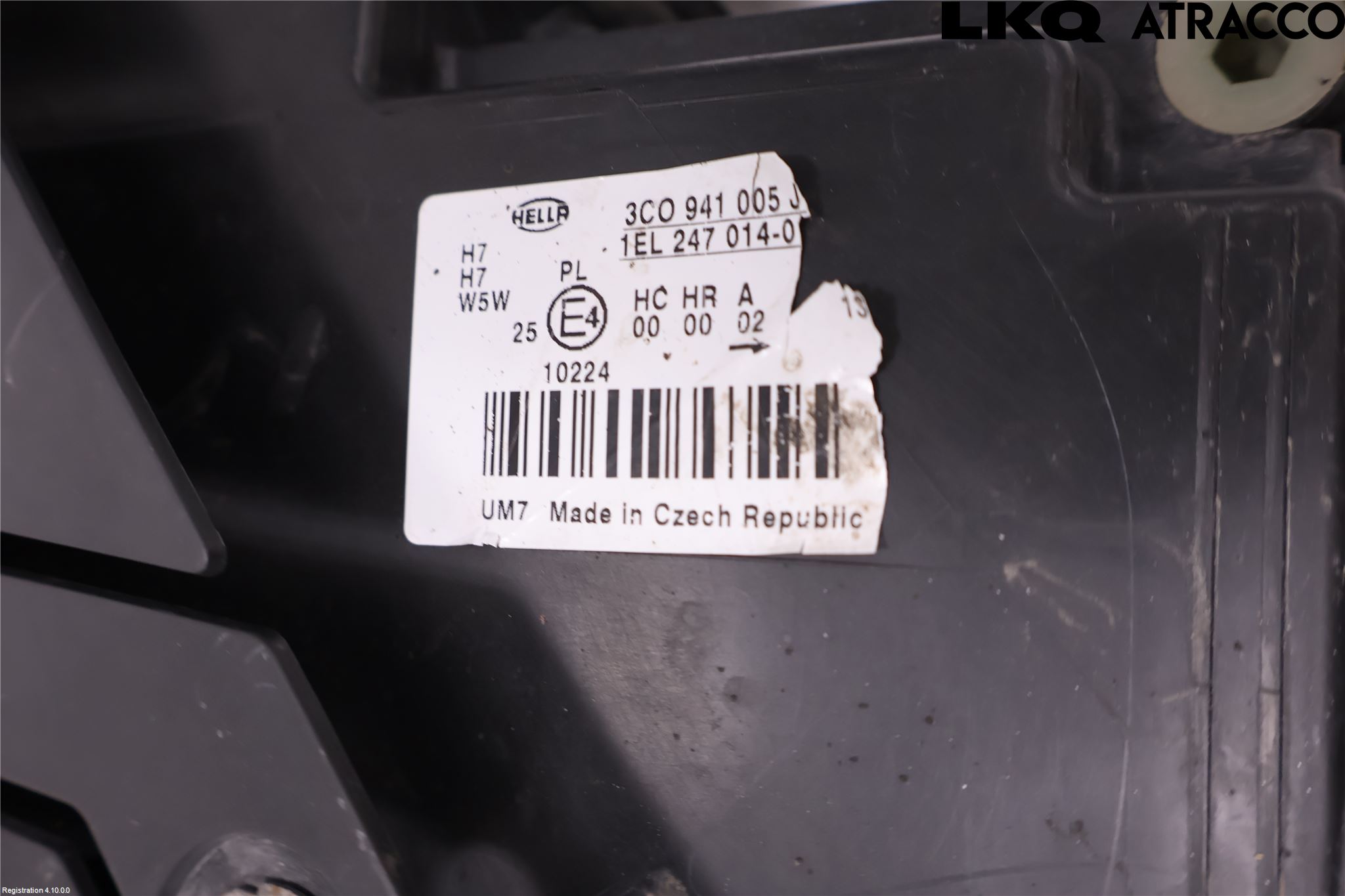 Volkswagen VW PASSAT 05-11 Frontlykt Venstre