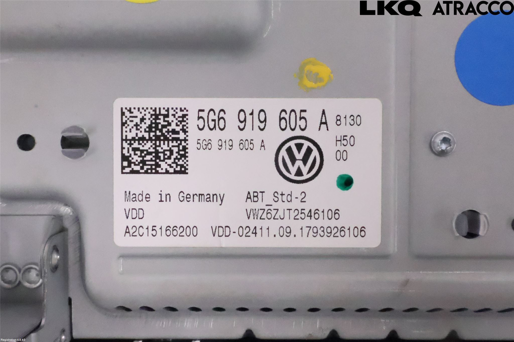 Volkswagen VW PASSAT 15-19 Stereo Radio Med Cd