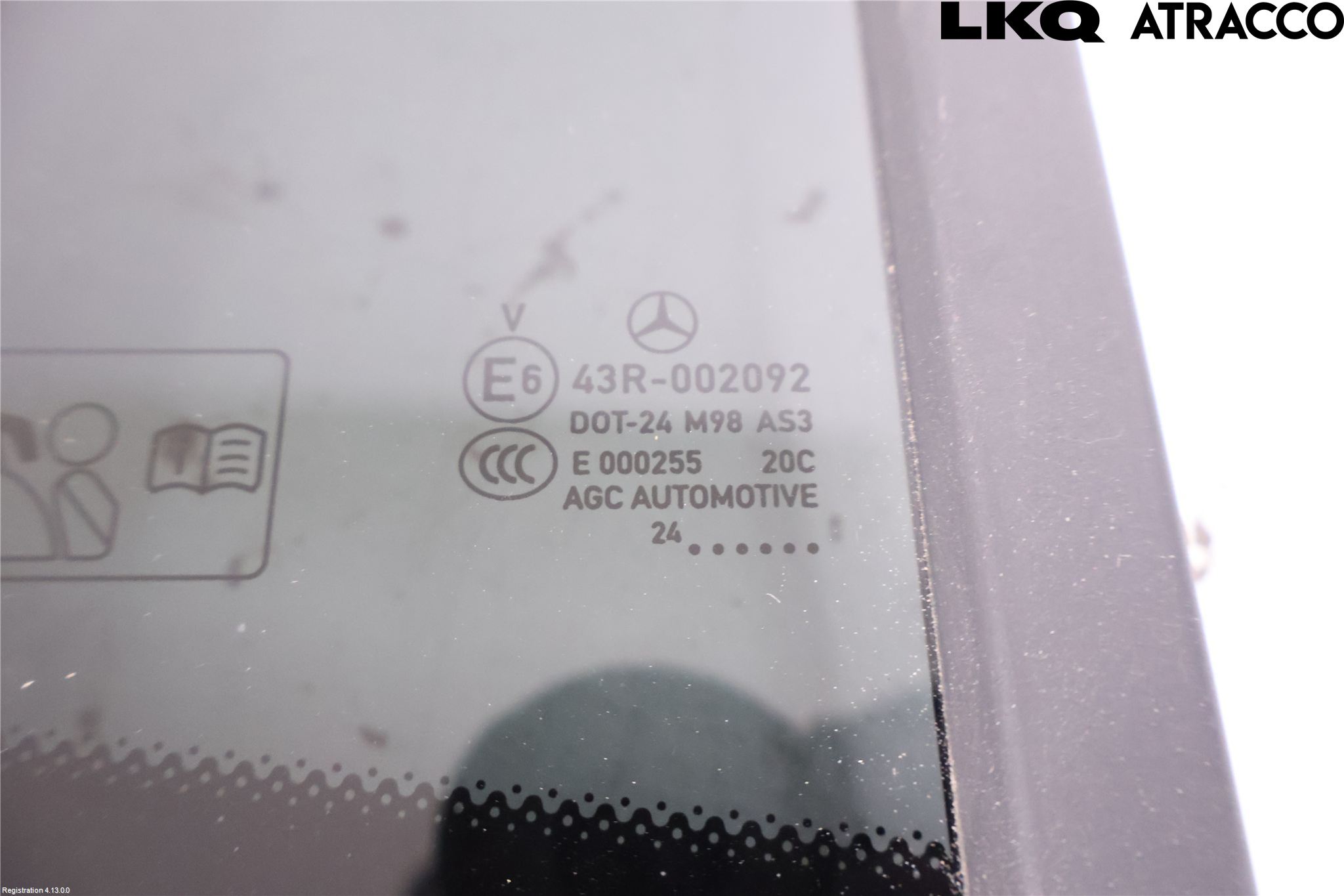 Mercedes-Benz MB EQA (H243) 21- Dørrute Bak Høyre Trekant 4D
