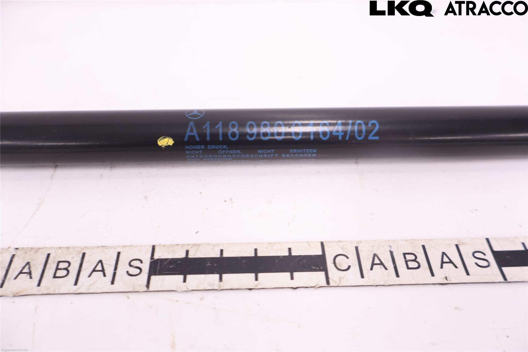 Mercedes-Benz MB CLA-KLASS (C118/X118) 19- Bakluke Demper-Gassfjær