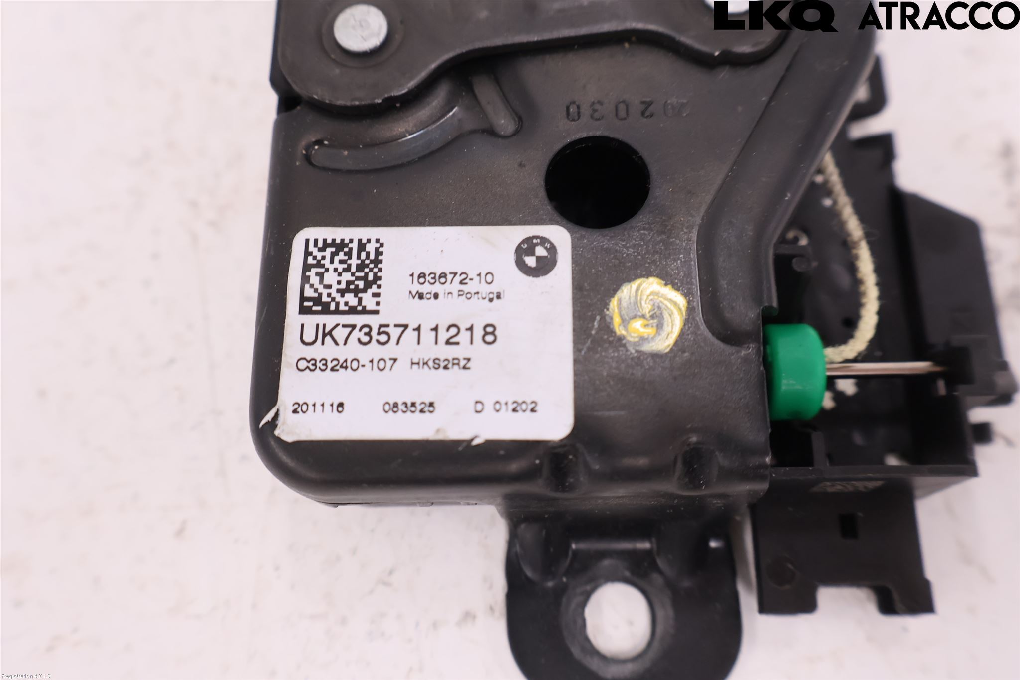 BMW 3 G20/G21/G80/G81 19- Bakluke-Lokk Låsekasse