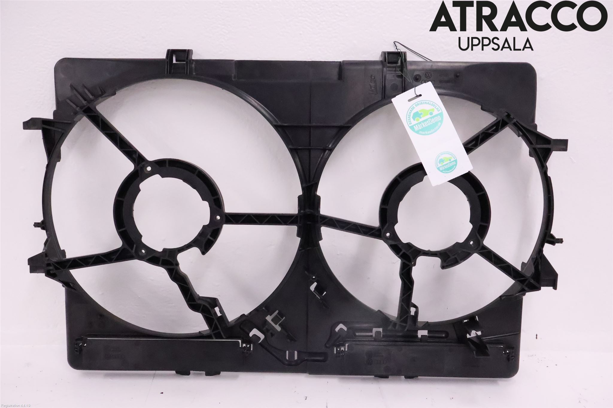 Audi A4/S4 08-11 Kjølevifte-Radiator Hus-Kåpe