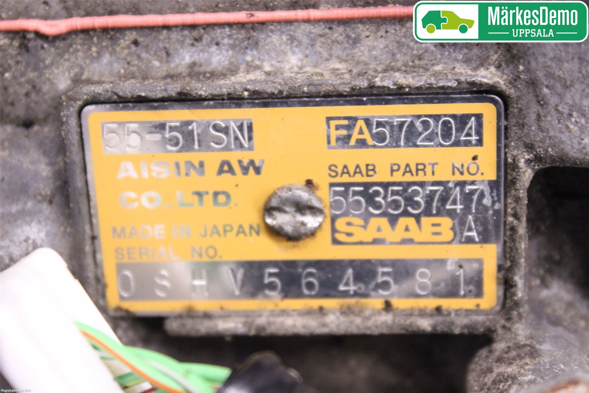Saab 9-3 VER2/VER3 08-15 Gearkasse Automat