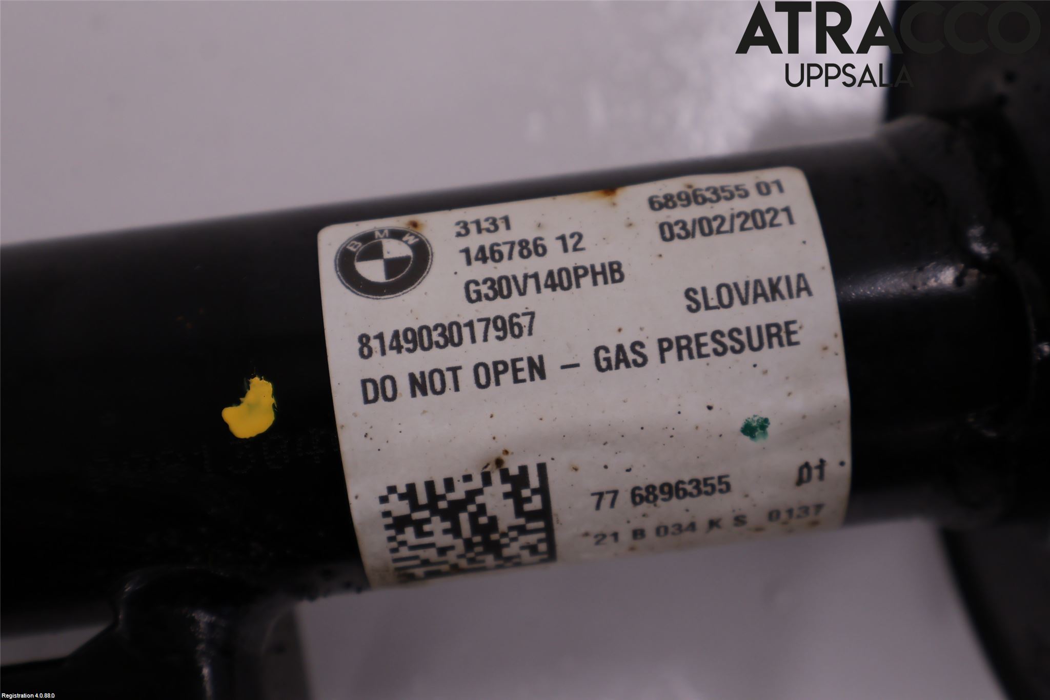 BMW 5 G30/G31/F90 17-23 Fjærbein Foran Venstre