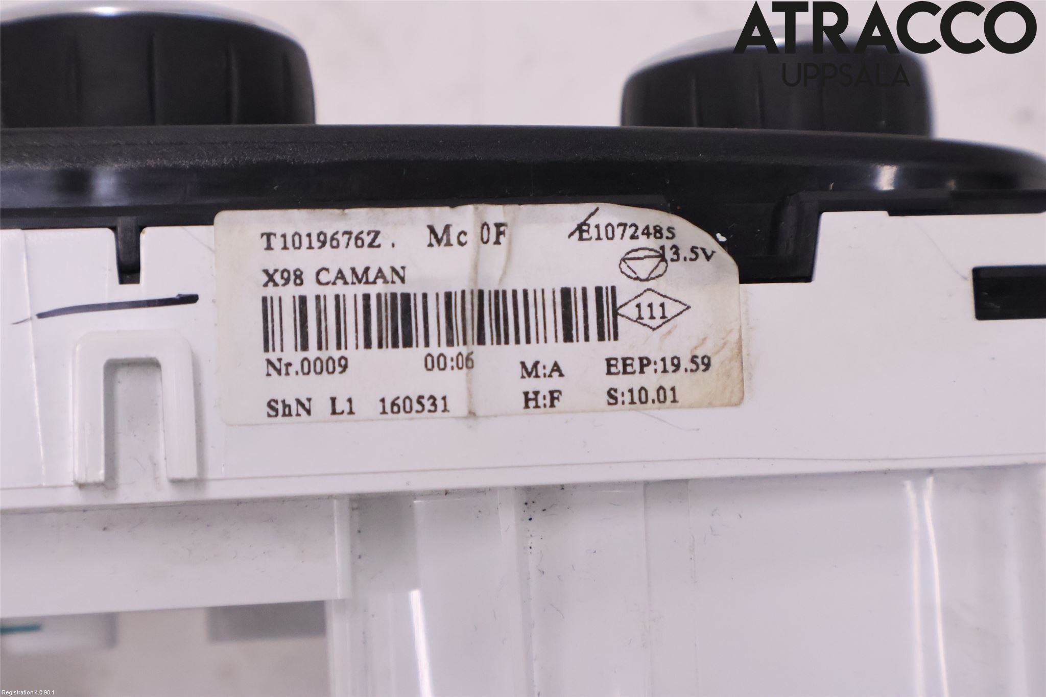 Renault CLIO IV 12-16 Varme Ac Betjening-Display