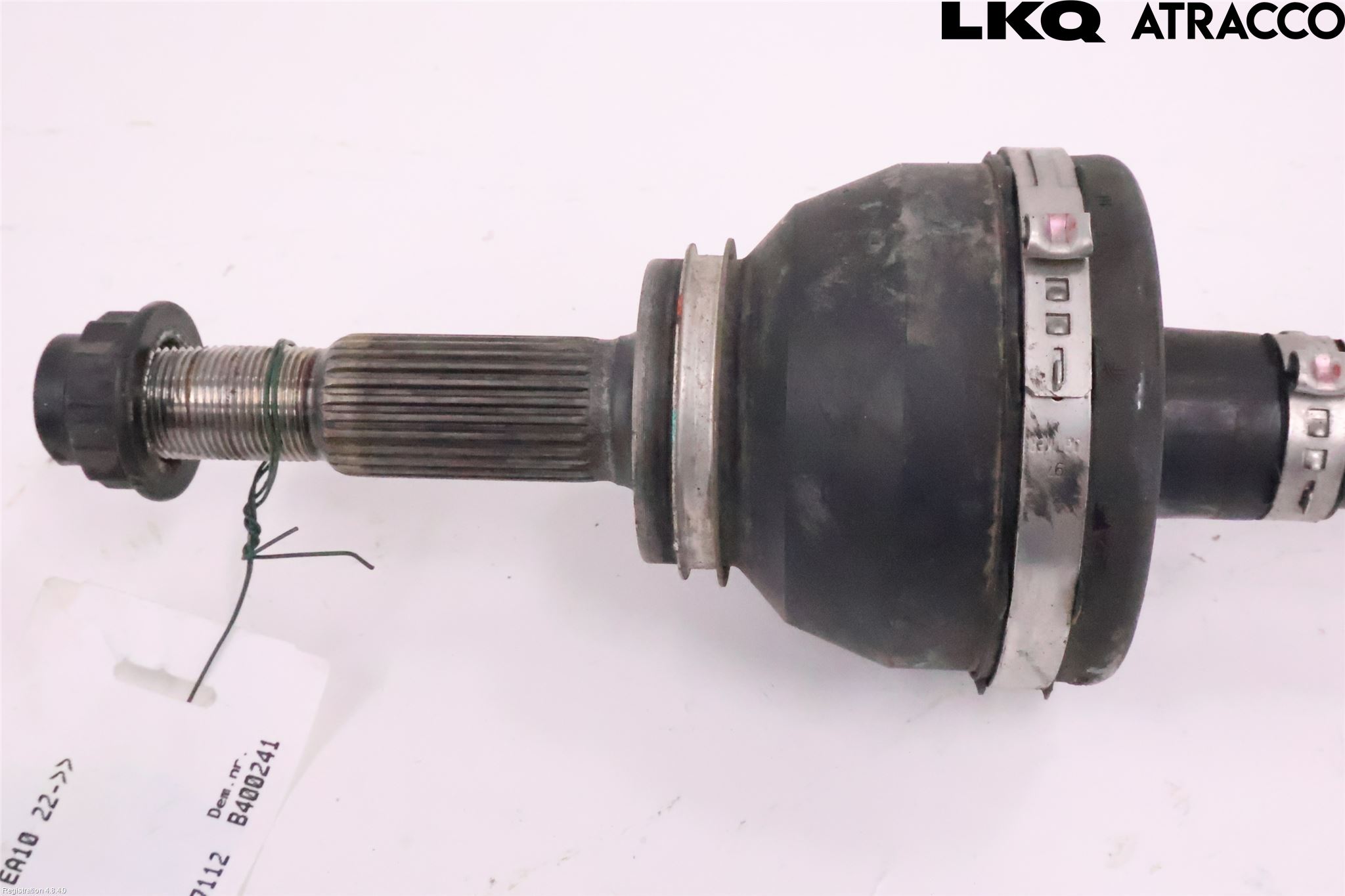 Toyota bZ4X EA10 22- Drivaksel Bak Kompl Høyre