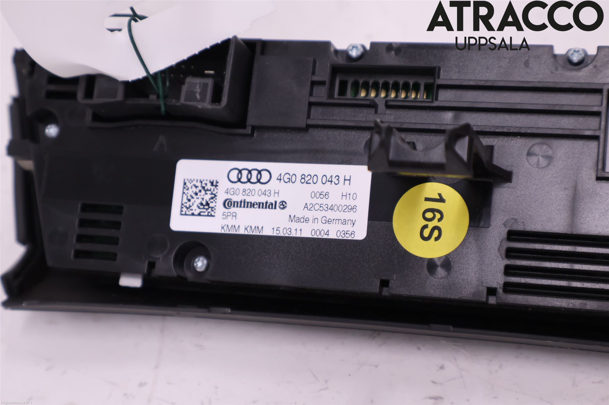 Audi A6/S6 4G 11-18 Varme Ac Betjening-Display