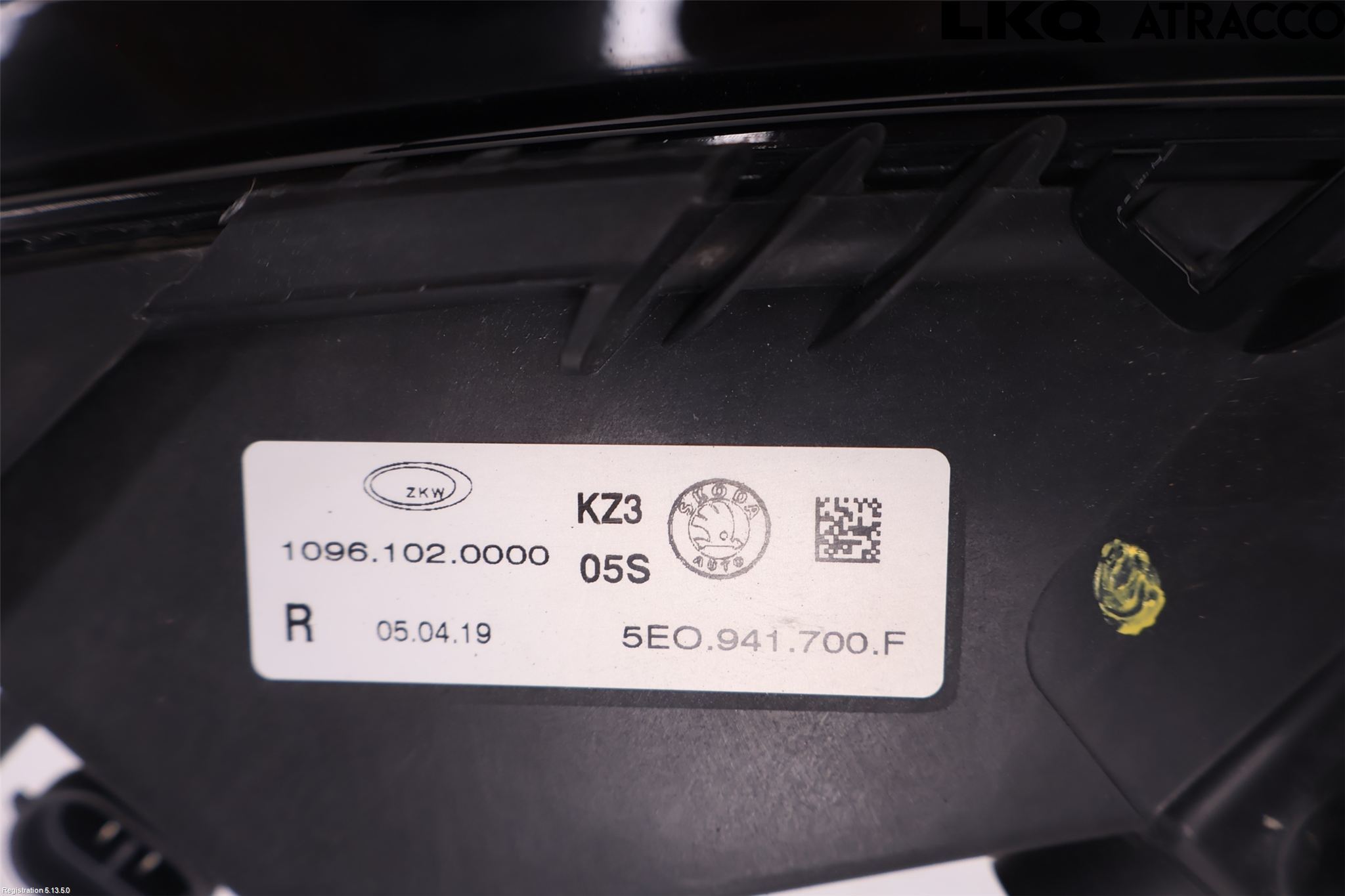 Skoda OCTAVIA (5E) 13-20 Frontlykt-Kurve-Tåkelys
