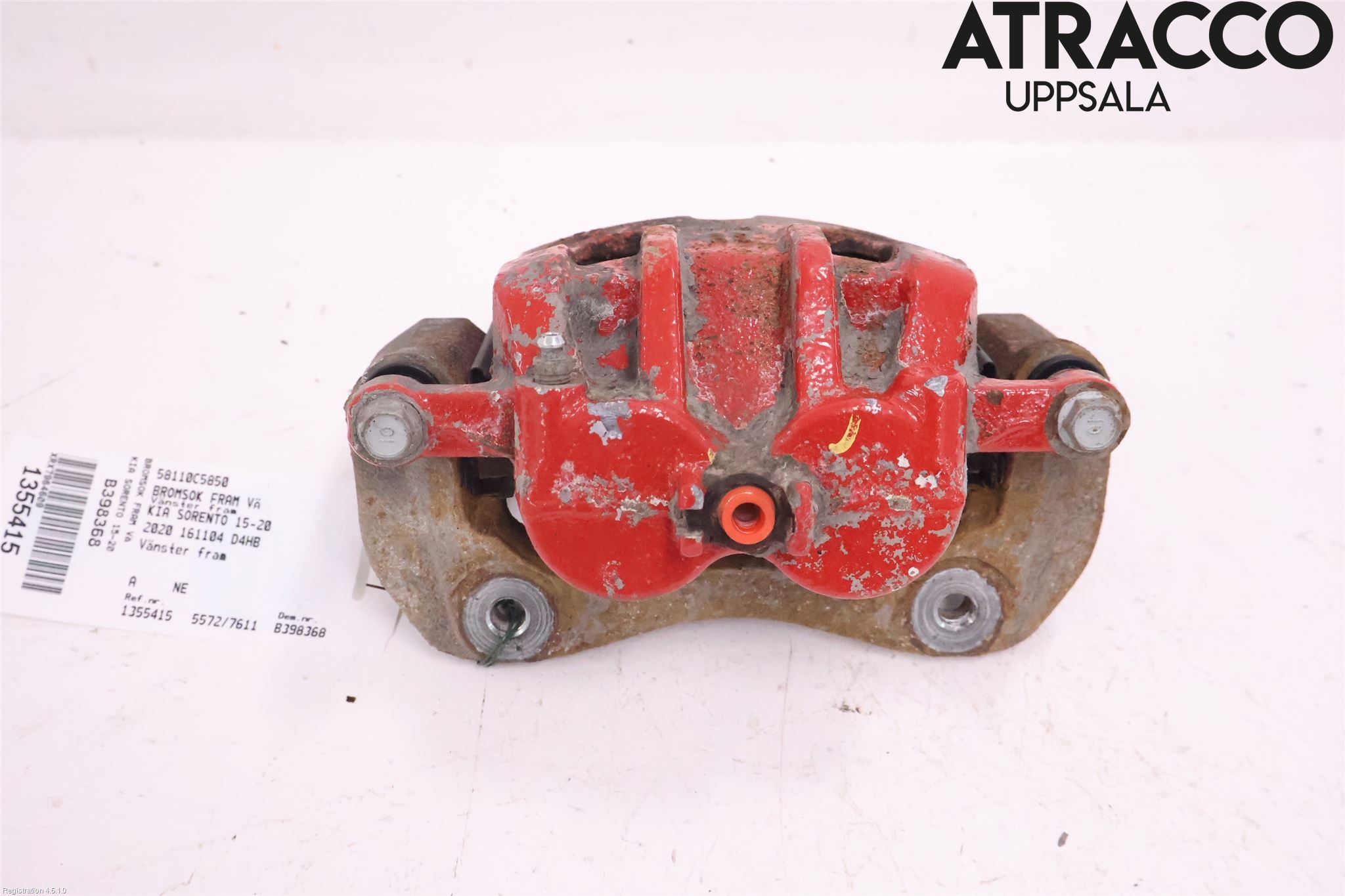 Kia SORENTO 15-20 Bremsecaliper Foran Venstre