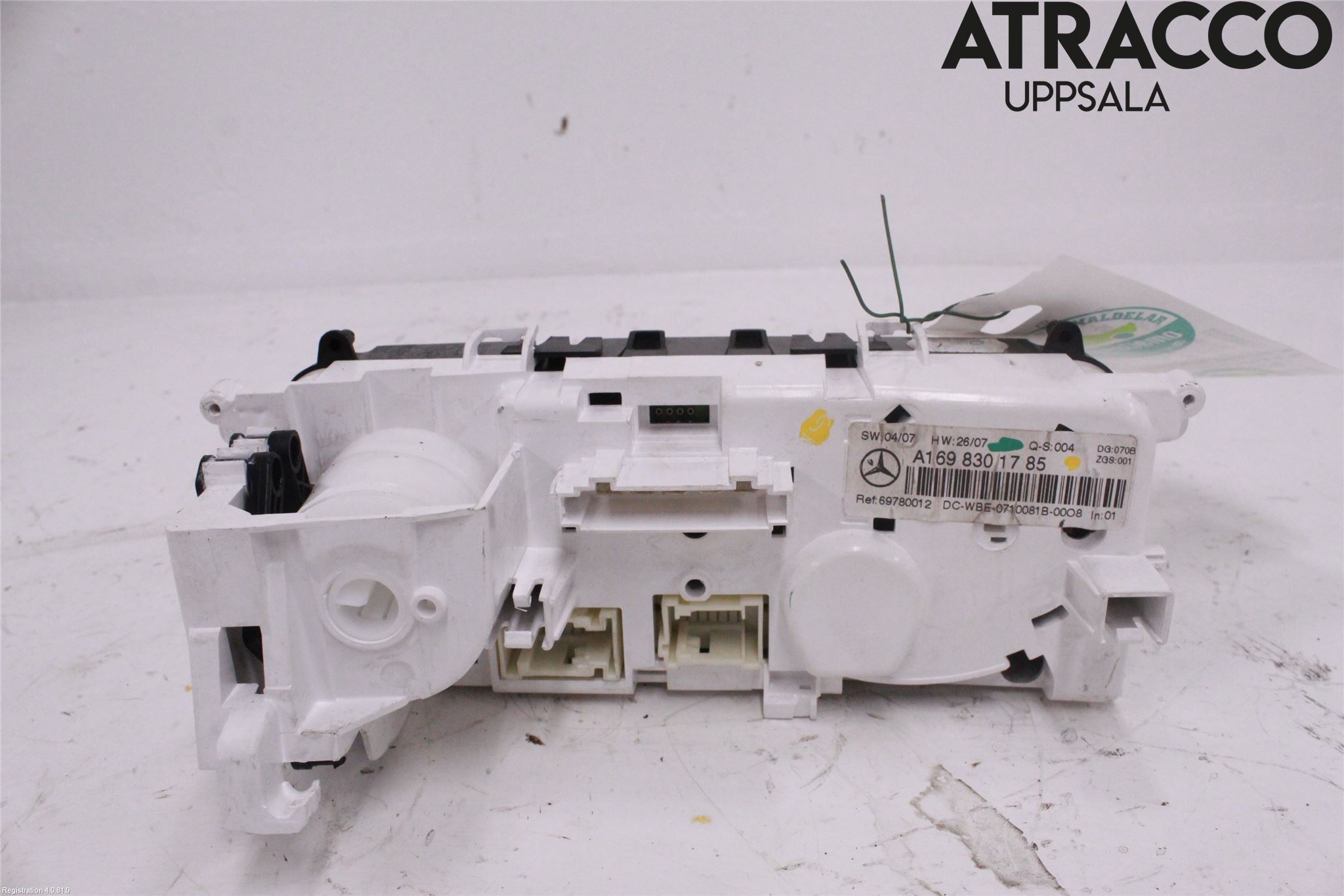 Mercedes-Benz MB B-KLASS (W245) 05-12 Varme Ac Betjening-Display