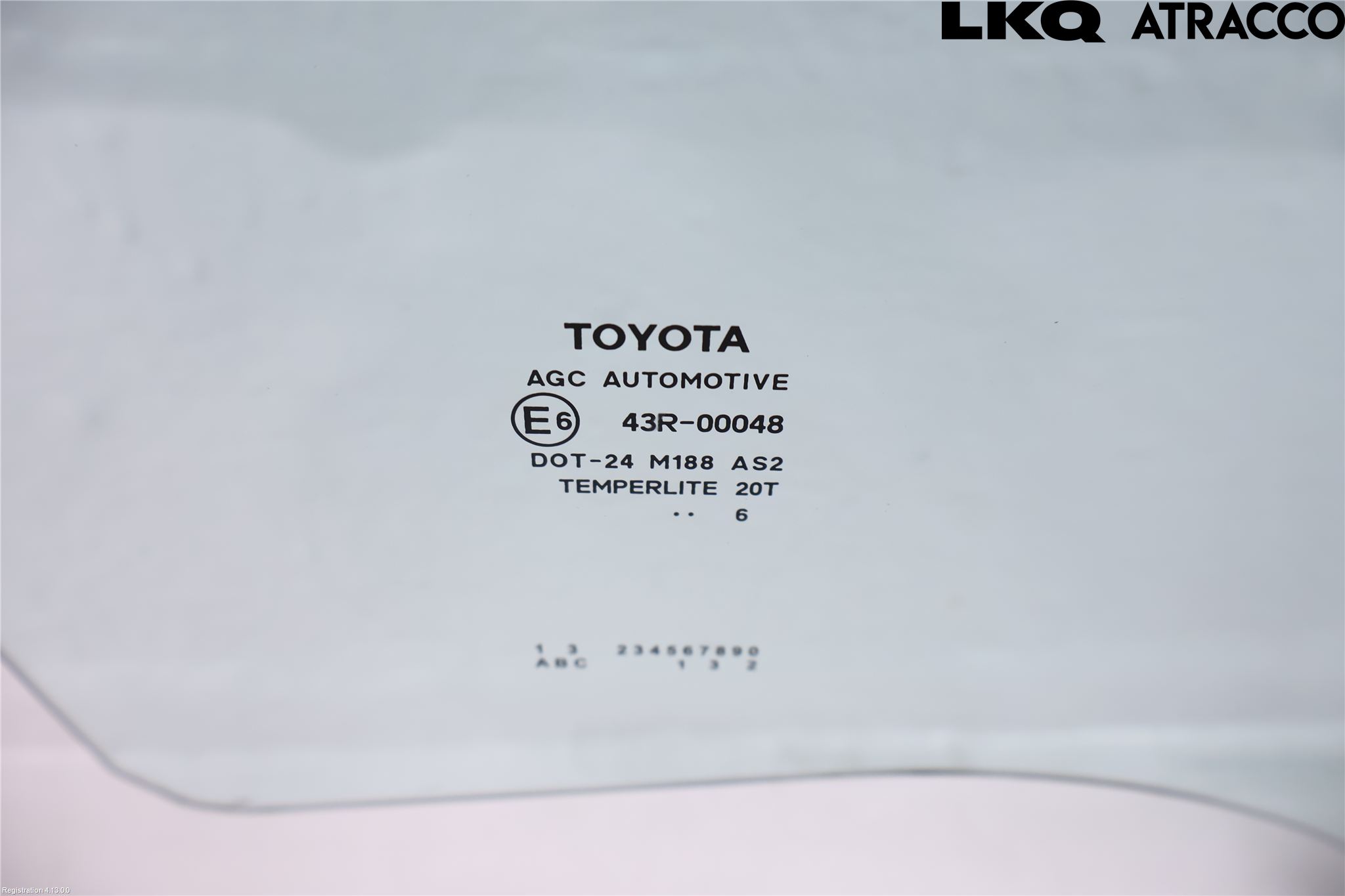Toyota YARIS XP130 15-20 Dørrute Bak Høyre 4Dørs