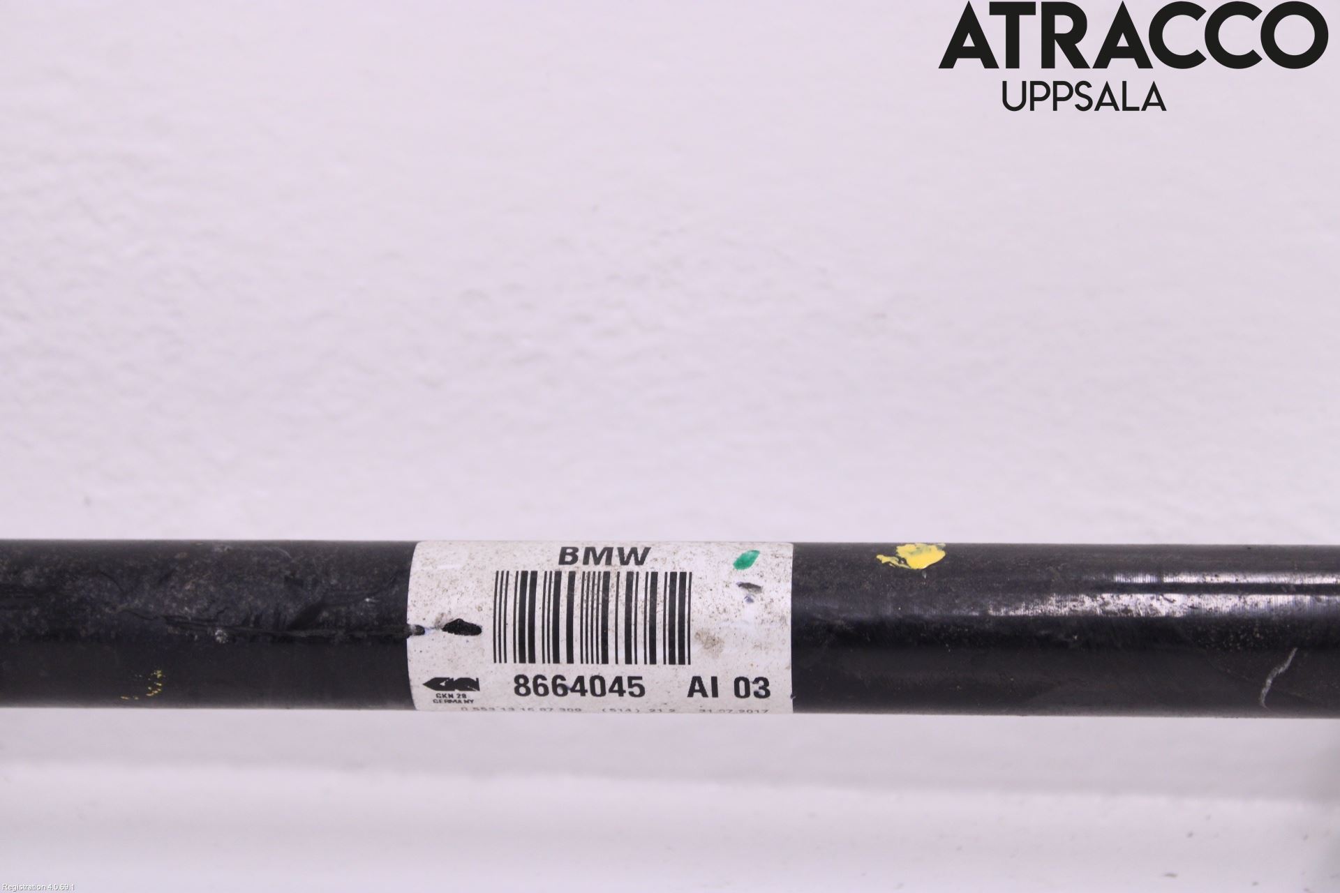 BMW 5 G30/G31/F90 17-23 Drivaksel Bak Kompl Venstre