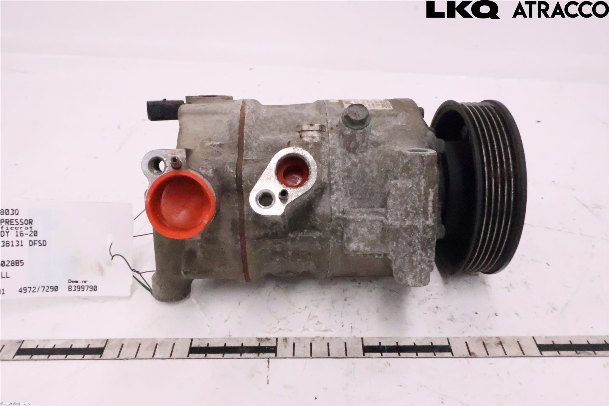 Volkswagen VW CADDY 16-20 Varme Ac Kompressor