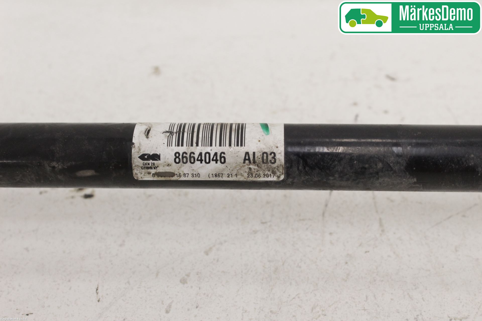 BMW 5 G30/G31/F90 17-23 Drivaksel Bak Kompl Høyre