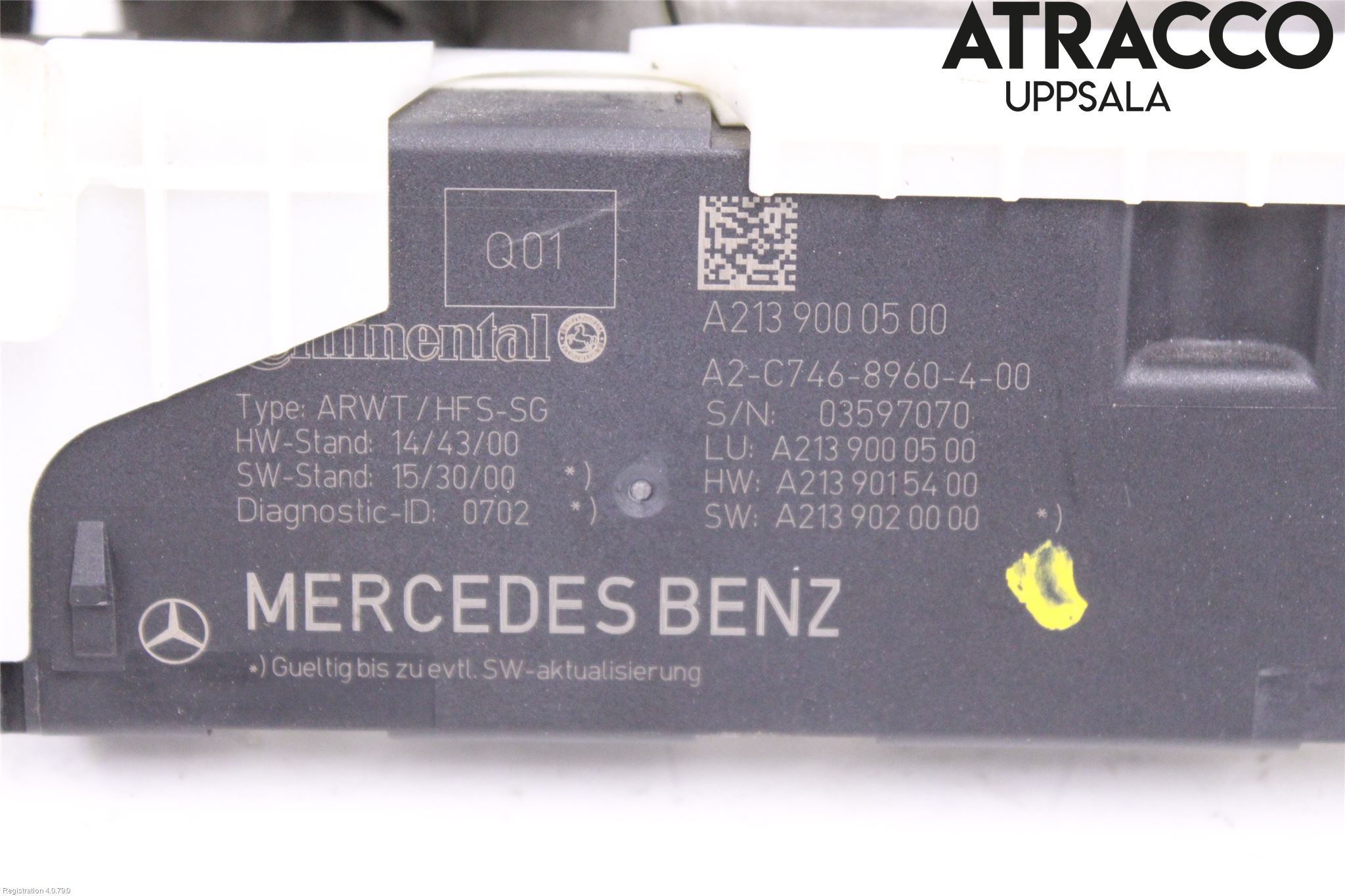 Mercedes-Benz MB E-KLASS (W213) 16-23 Baklukeåpner Automatisk