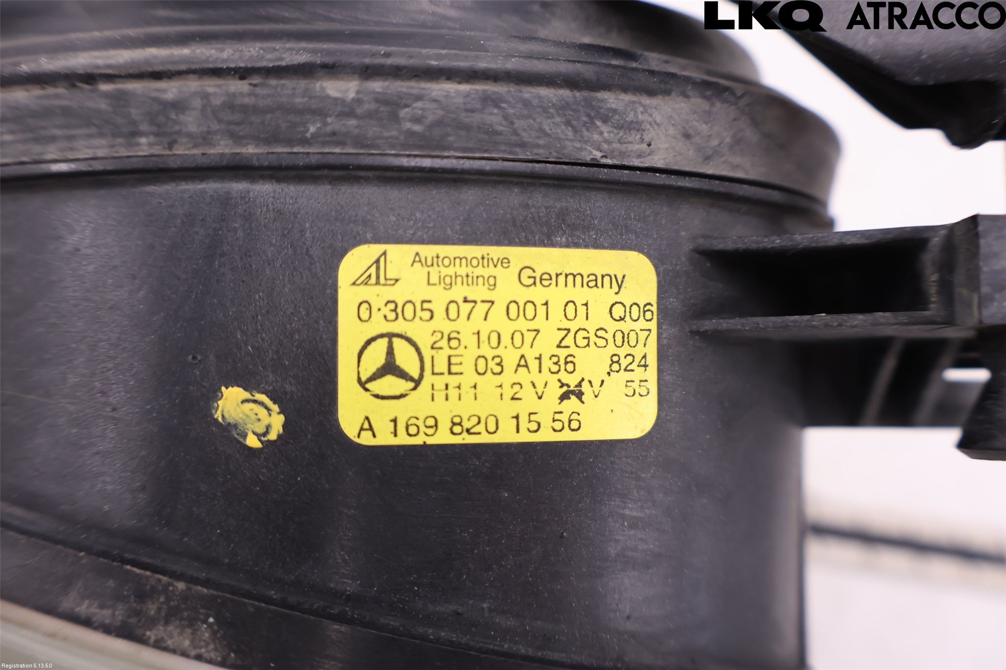Mercedes-Benz MB E-KLASS (W211) 02-09 Frontlykt-Kurve-Tåkelys