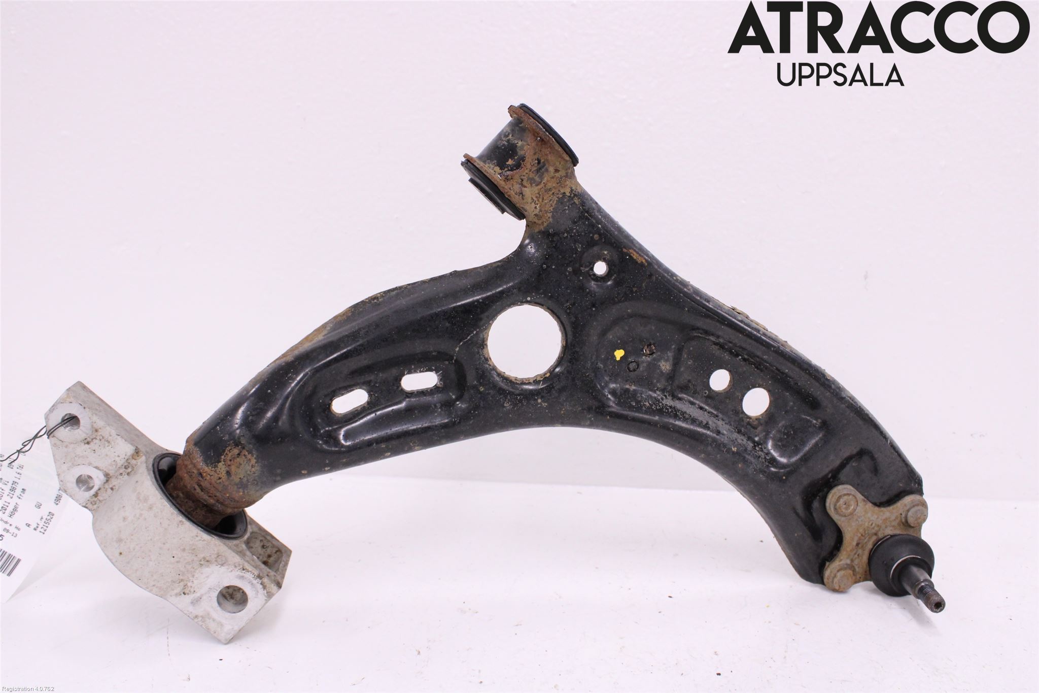 Volkswagen VW GOLF VI 09-13 Bærearm Foran Høyre Nedre